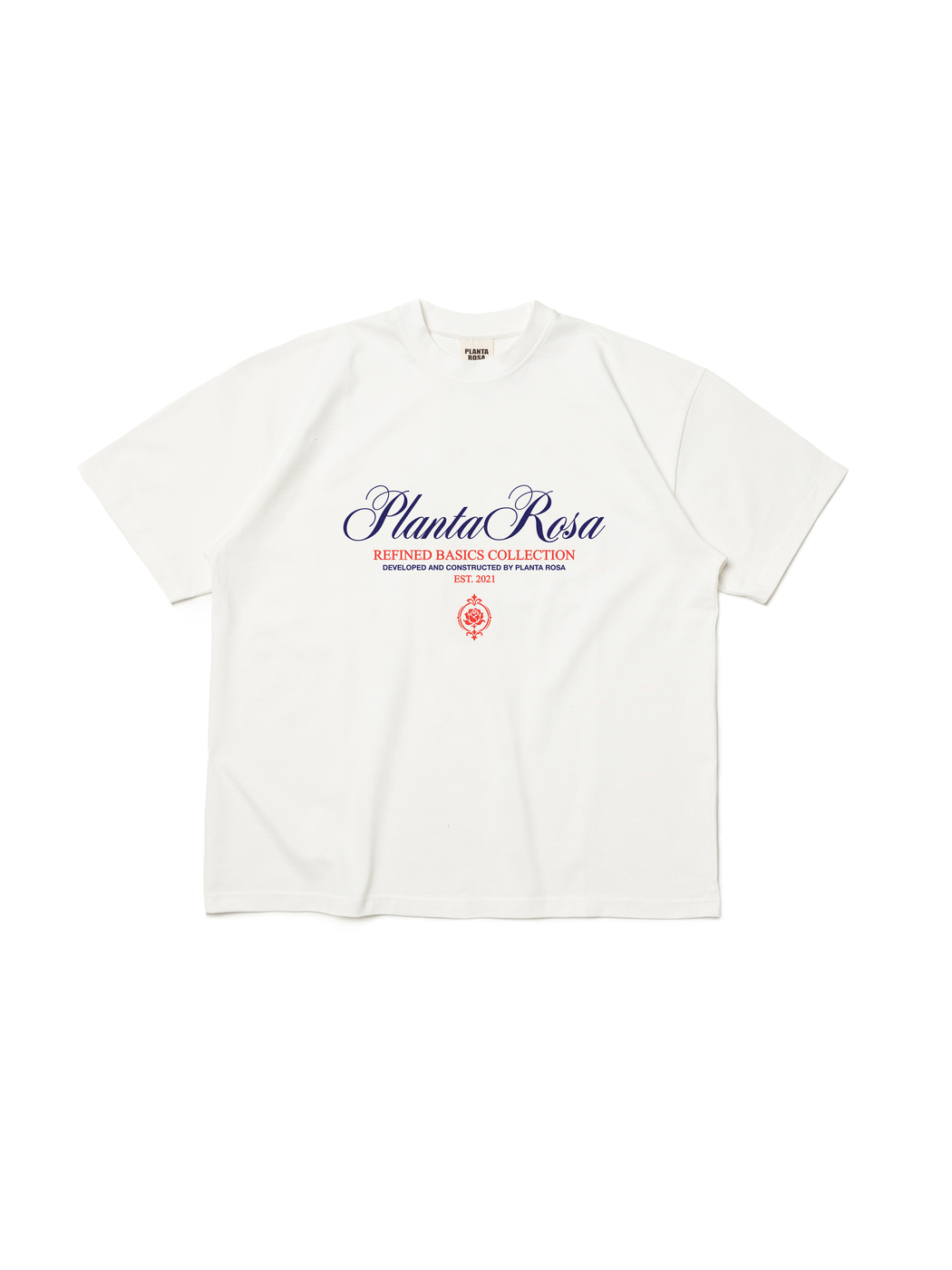 REFINED-BASICS T-SHIRT 220-VANILLA VELVET