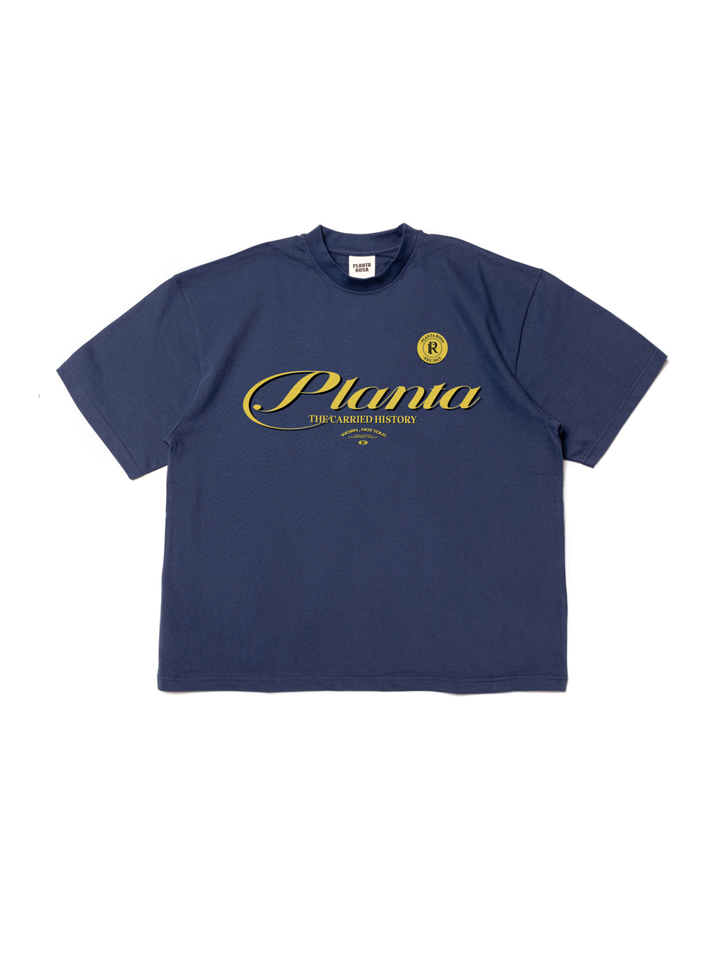 CARRIED-HISTORY T-SHIRT 250-INDIGO