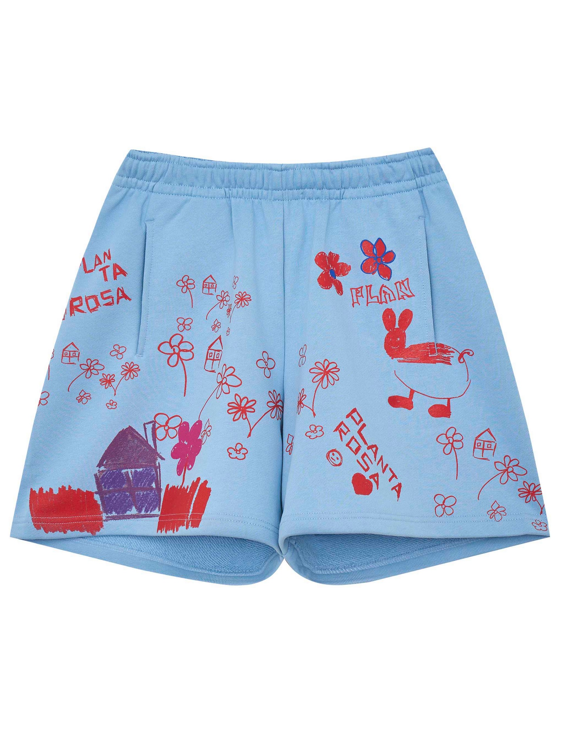 KIDS HOUSE SHORTS BLUE
