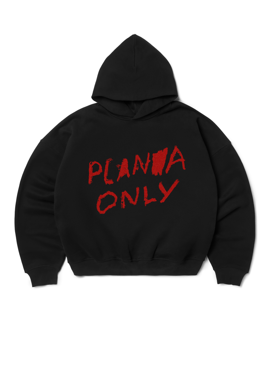 PLANTA-ONLY HOODIE 470-BLACK VELVET