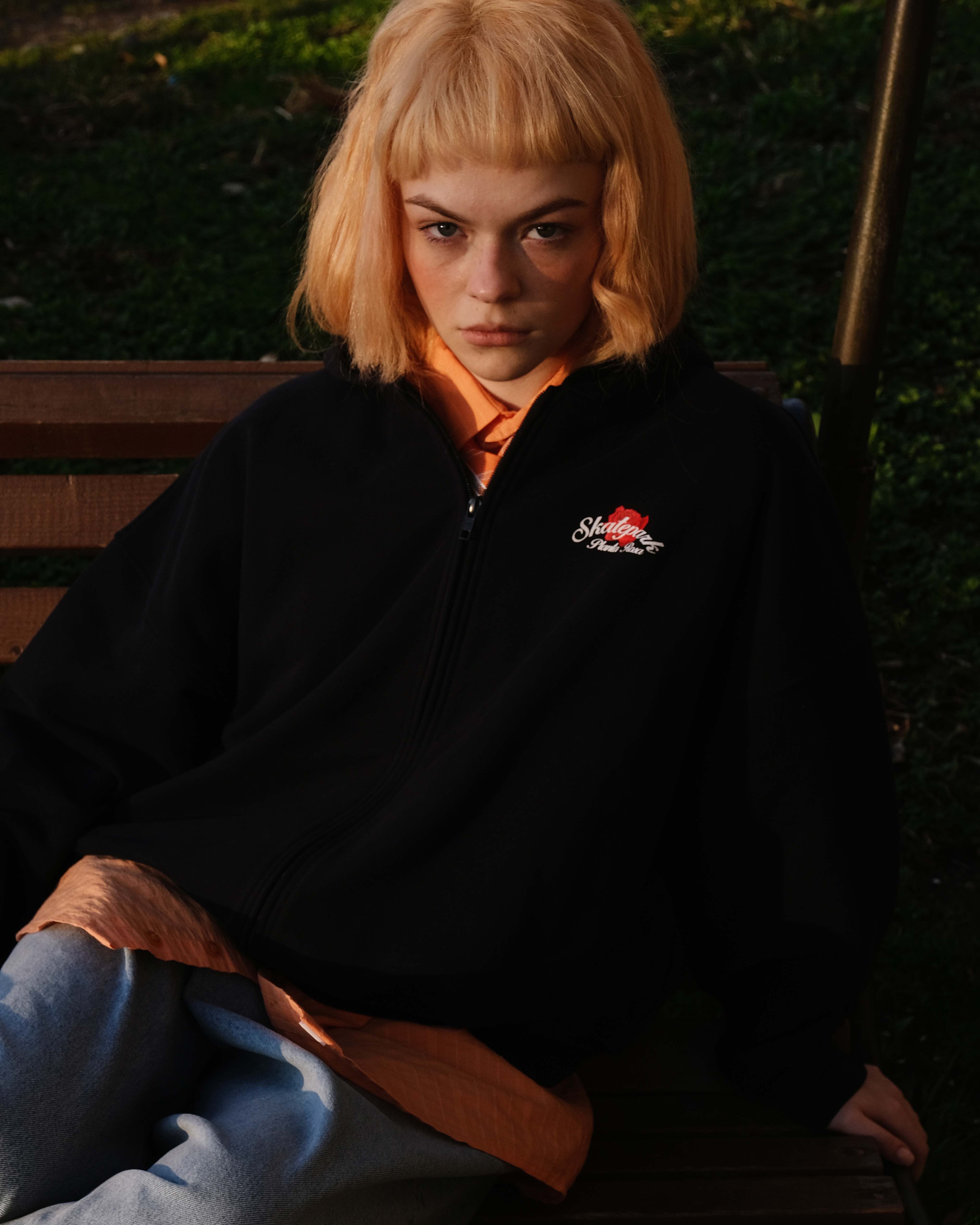 ROSE SMALL ZIP HOODIE