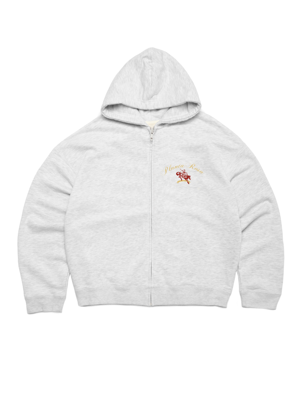 COWBOY SONOROUS ZIP HOODIE 370-GREY VELVET