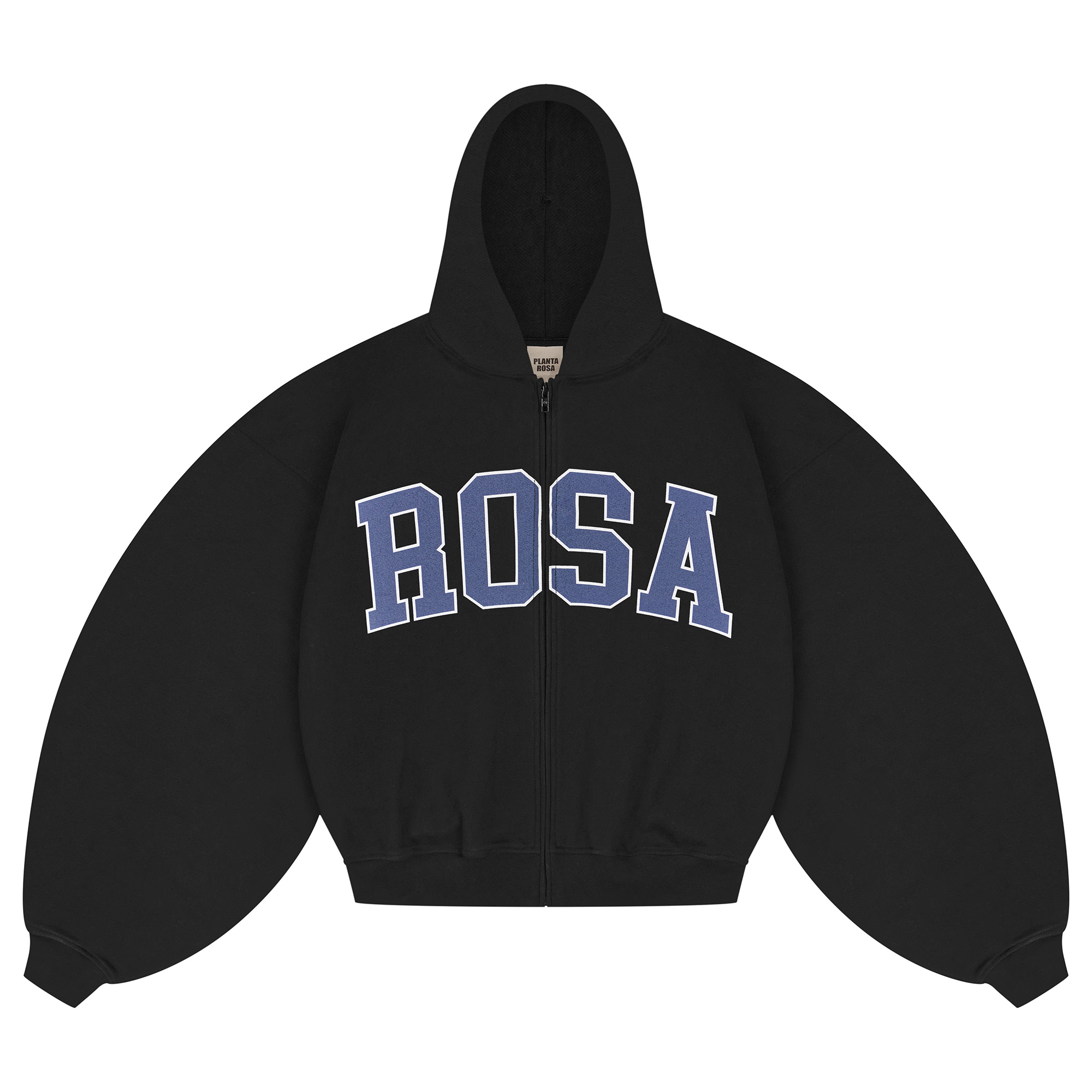 COLLEGE-ROSA ZIP HOODIE