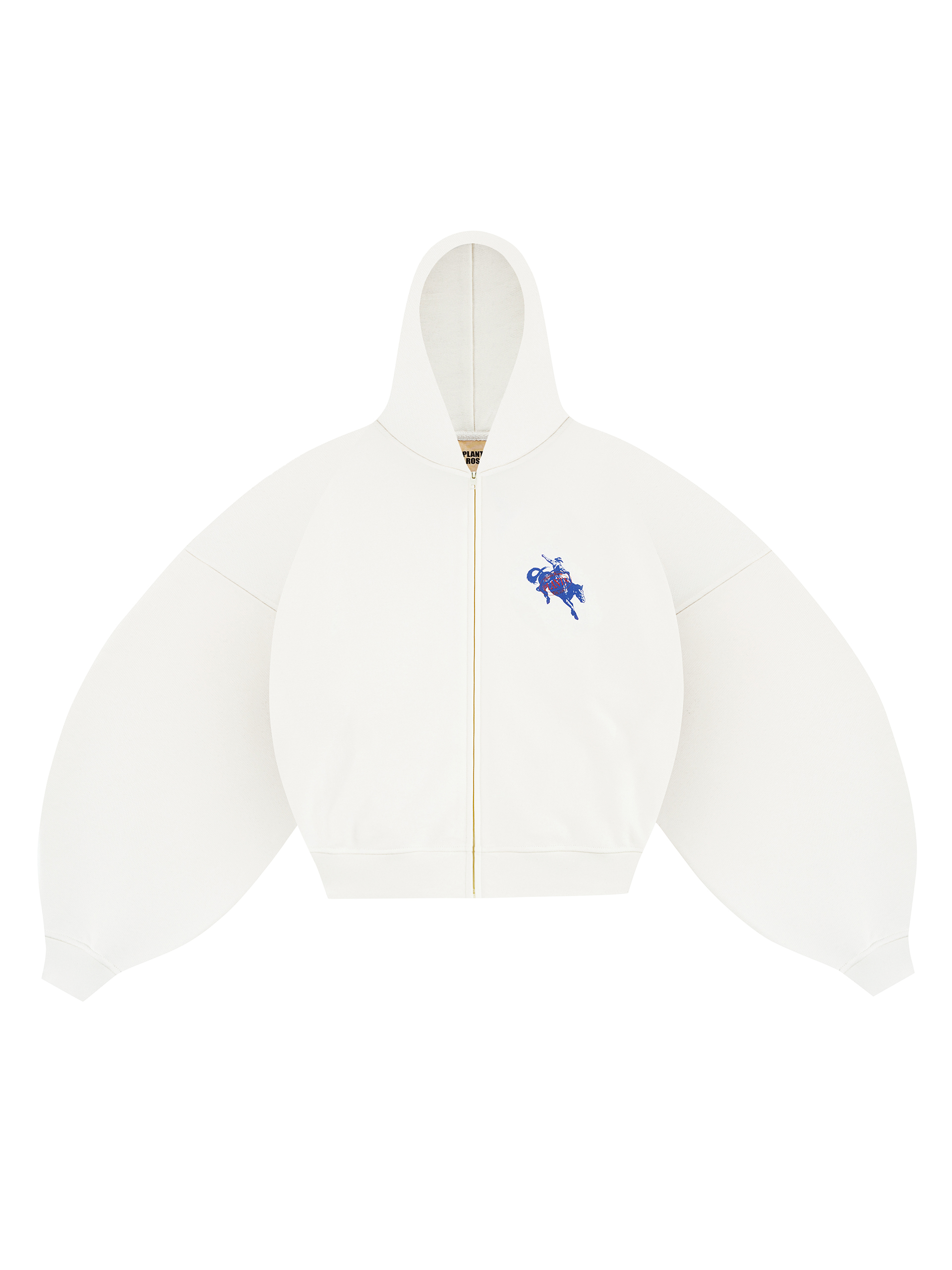 EQUESTRIAN ZIP HOODIE 470-VANILLAVELVET