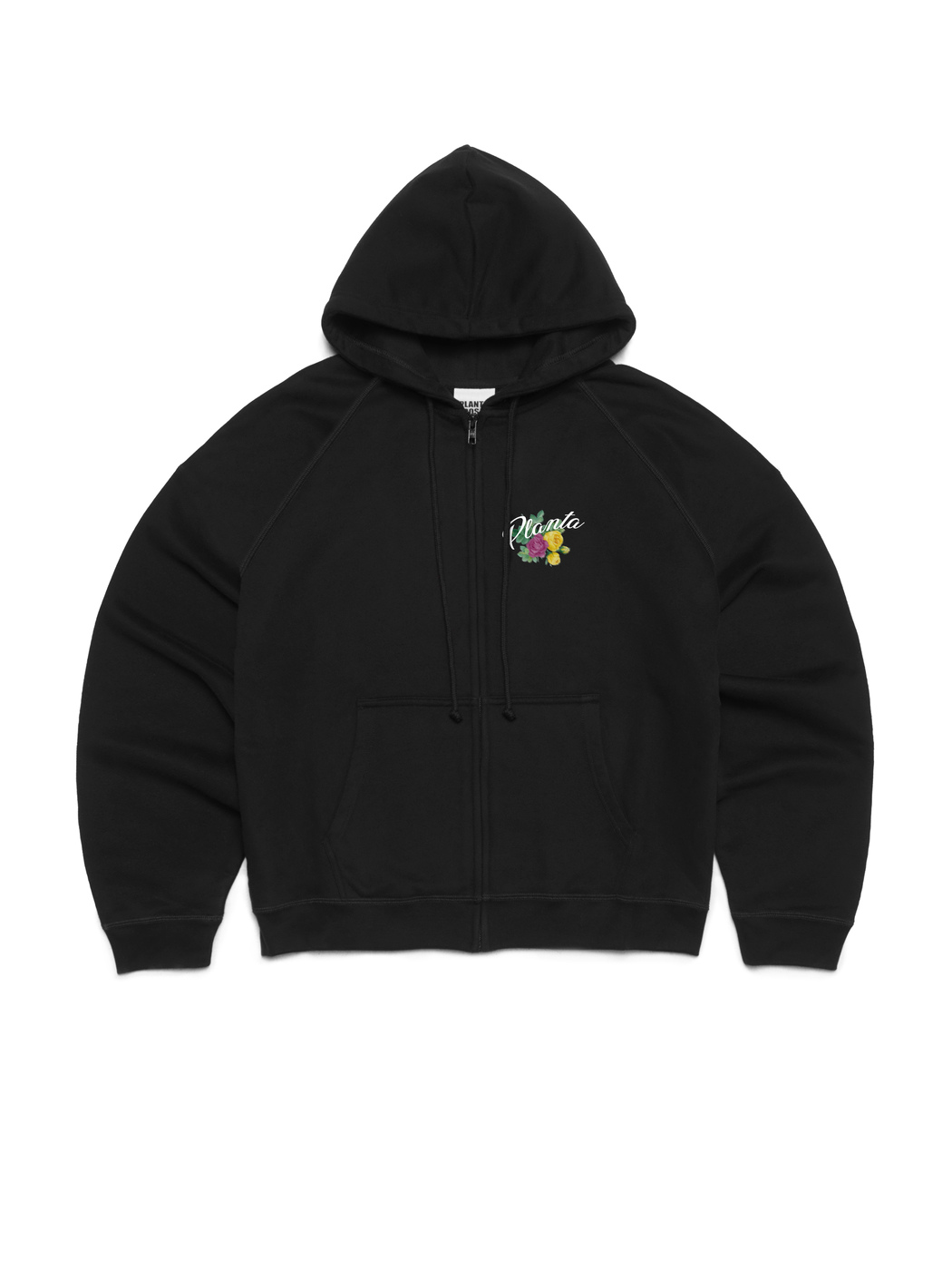 BOUQUET-MINI ZIP HOODIE 370-JET VELVET
