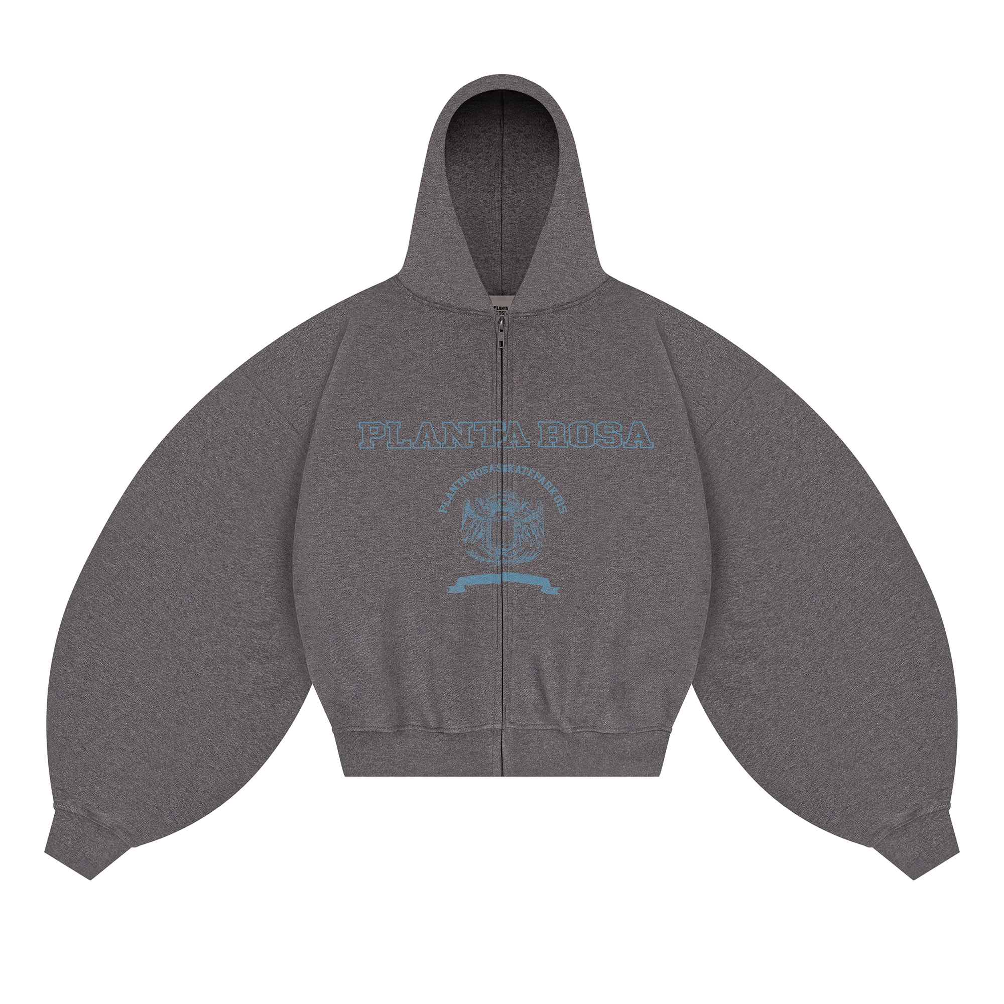COAT-OF-ARM ZIP HOODIE