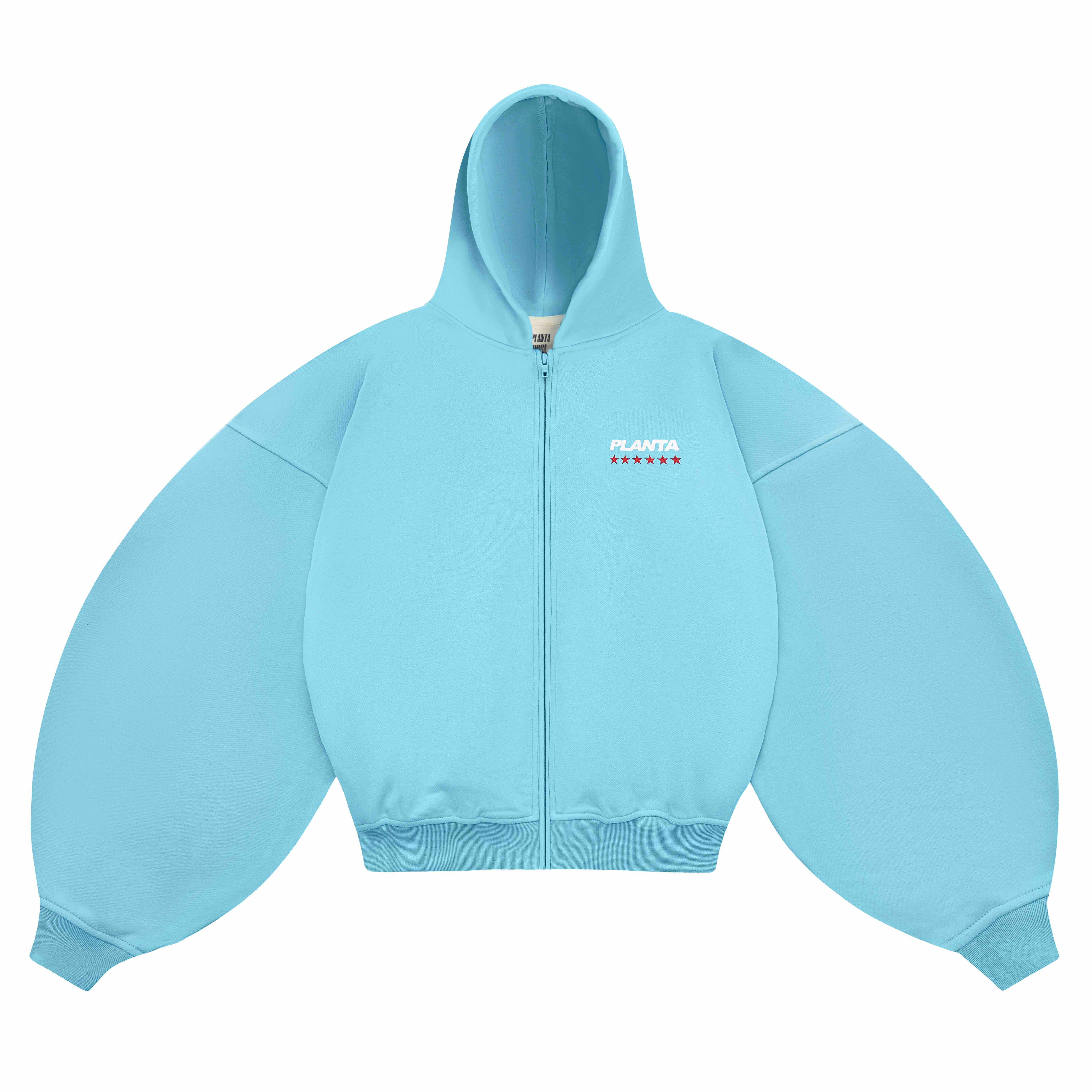 STARLINE ZIP HOODIE 370-BLUEVELVET