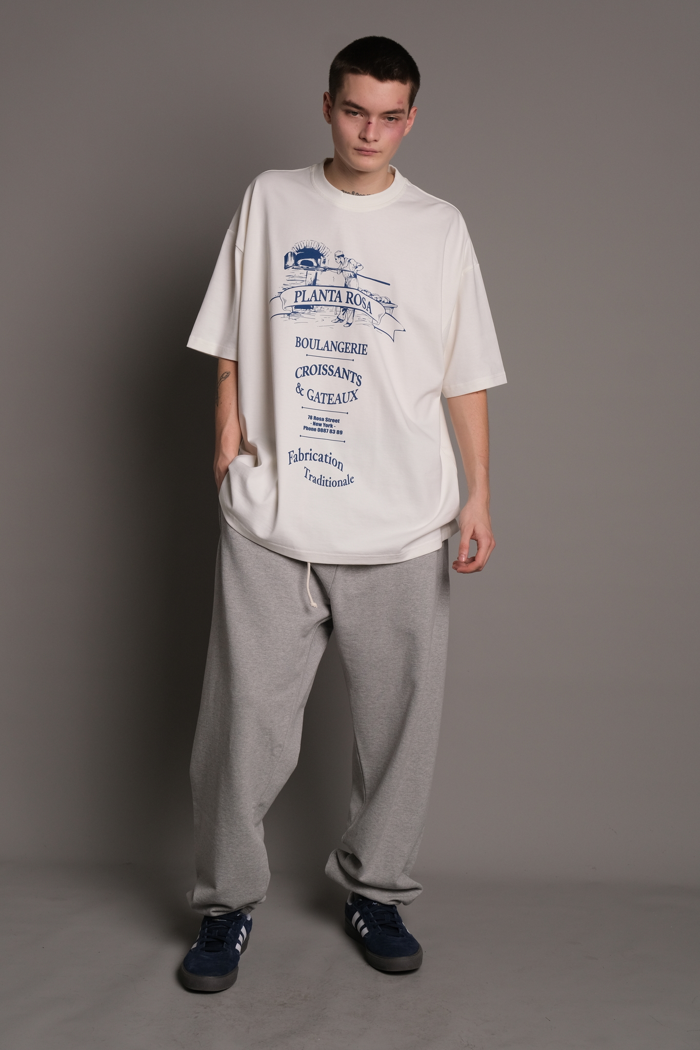 BOULANGERIE BLUE T-SHIRT