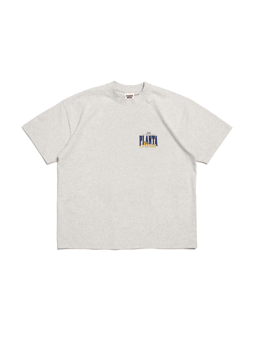 BOLD-ITALIC T-SHIRT 220-VANILLAGREY VELVET
