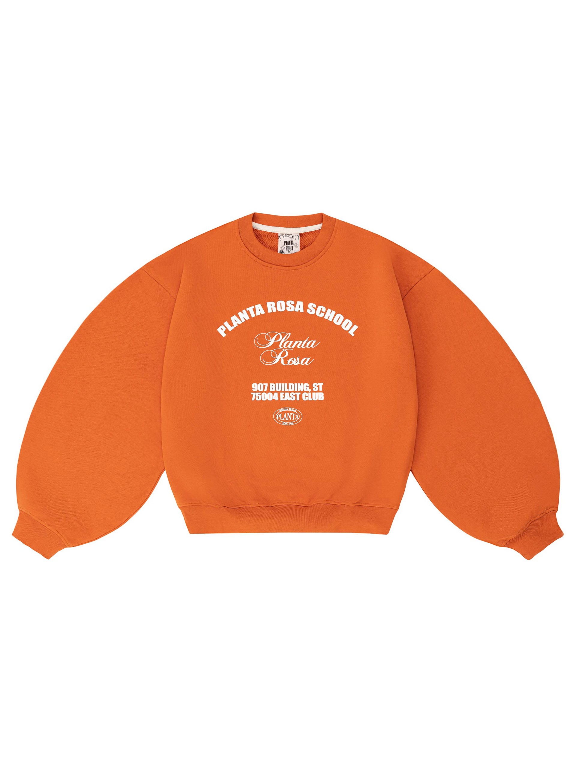 KIDS SCHOOL SWEATSHIRT ORANGE