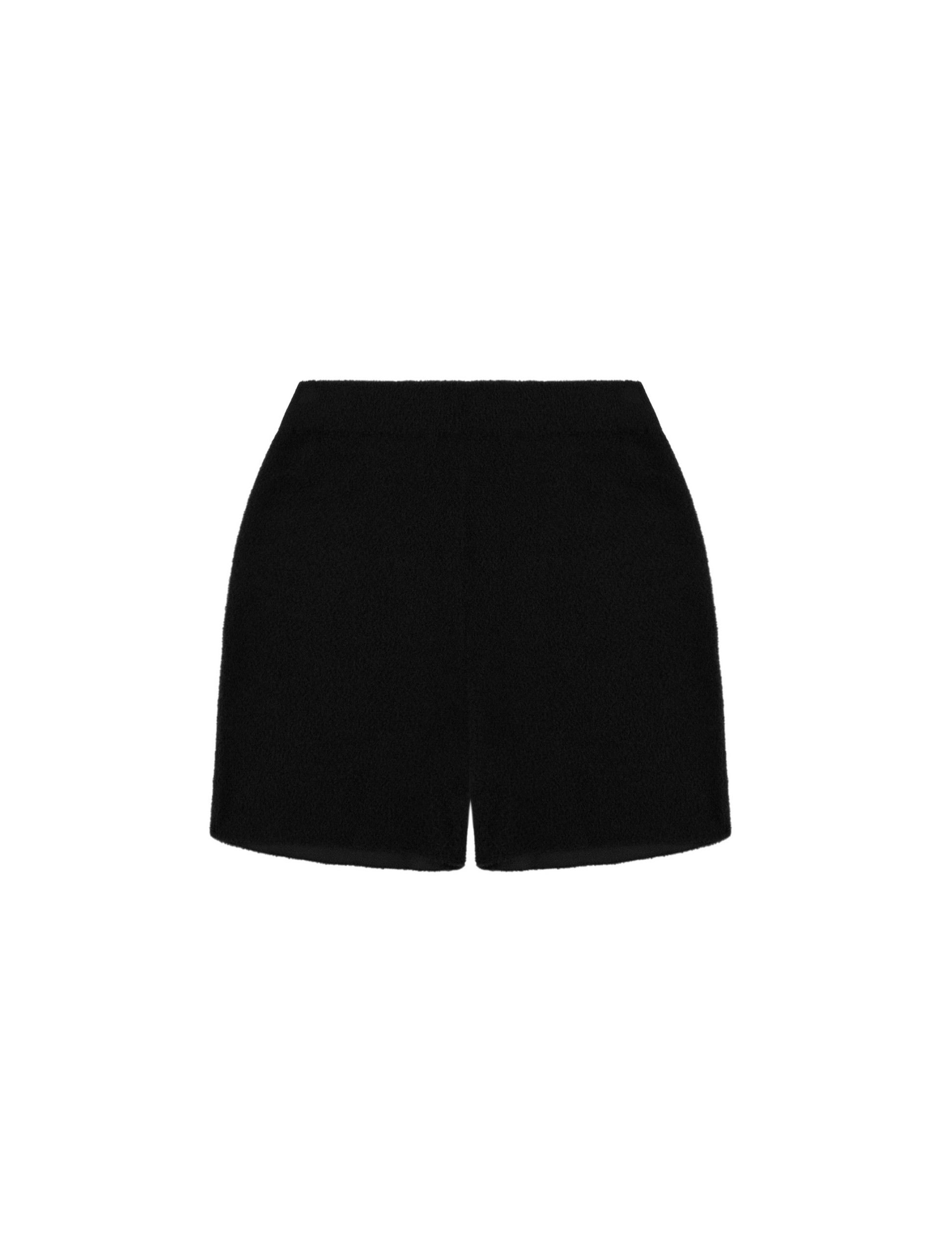 SHORTS KNITWEAR - BLACK