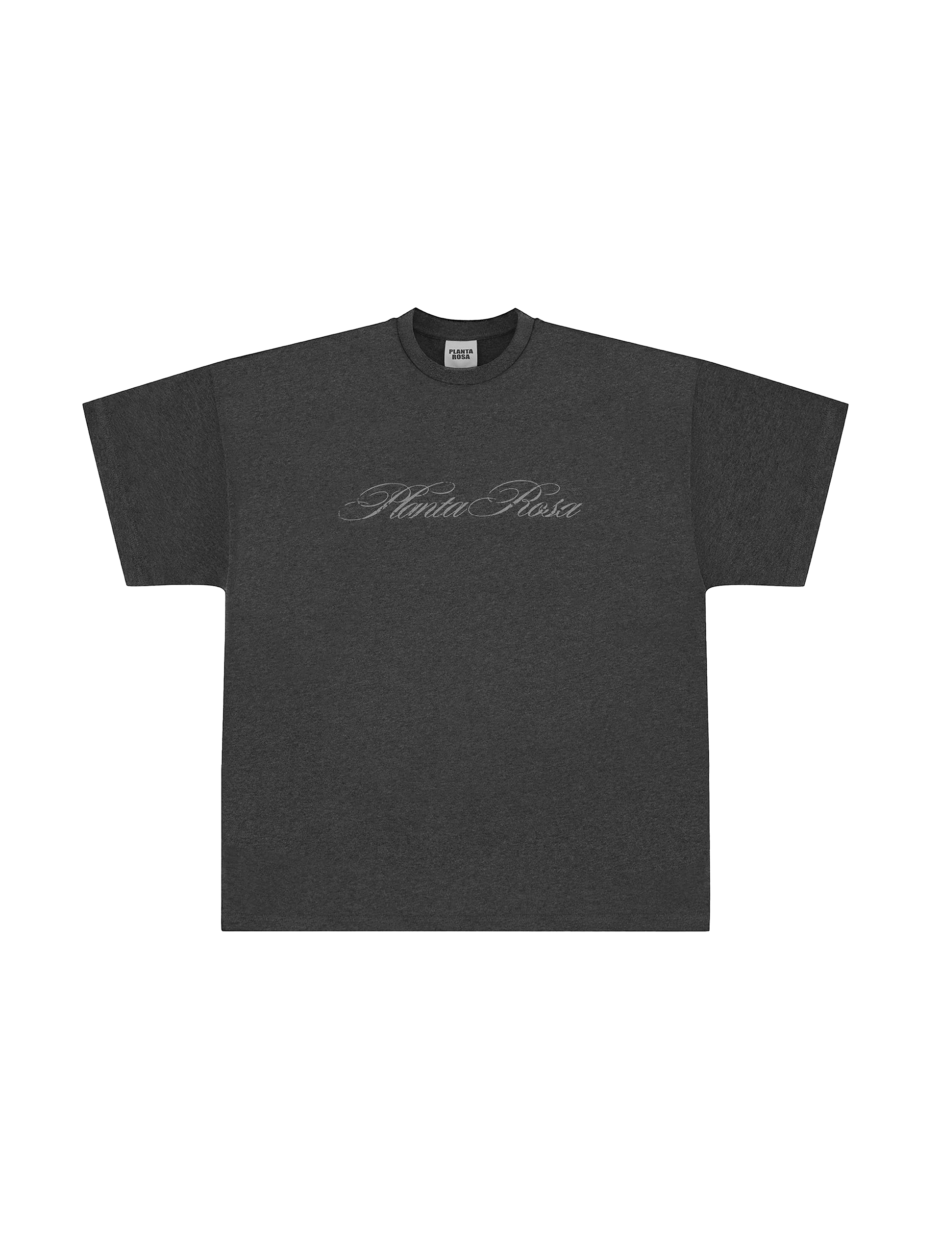 ITALIC-RENAISSANCE T-SHIRT 220-DARKGREY VELVET
