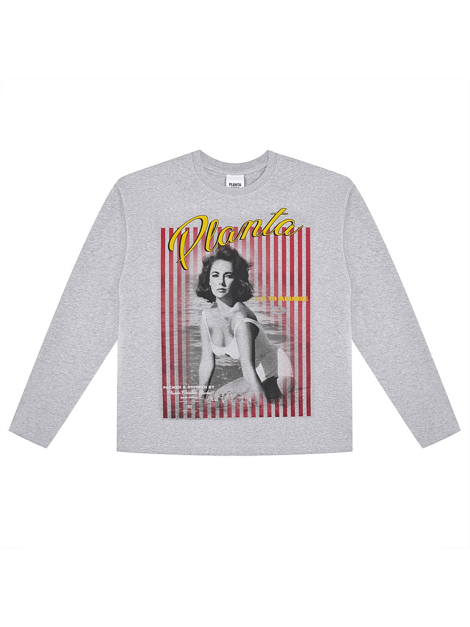 BEAUTY-PLANTA LONG SLEEVE 300-GREY