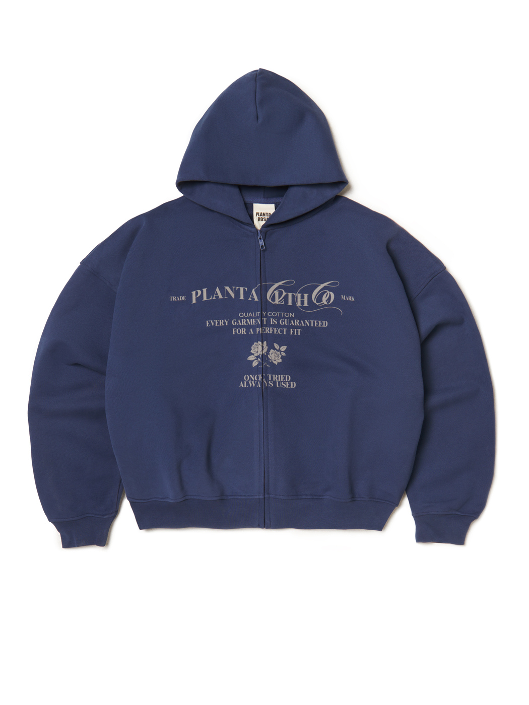 SONORITY ZIP HOODIE 470-INDIGO VELVET