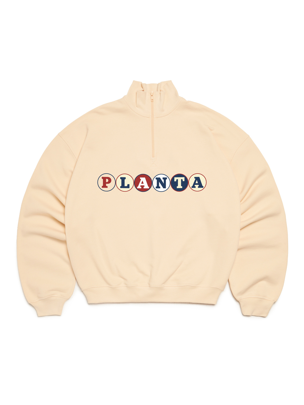 ROUND-LETTERS ANORAK 400-SHORTBREAD VELVET