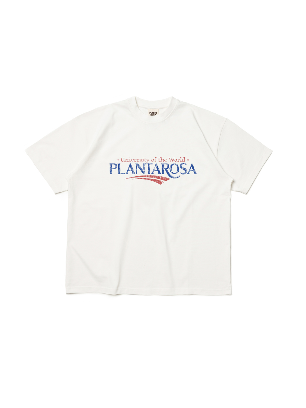 UNIVERSITY T-SHIRT 220-VANILLA VELVET