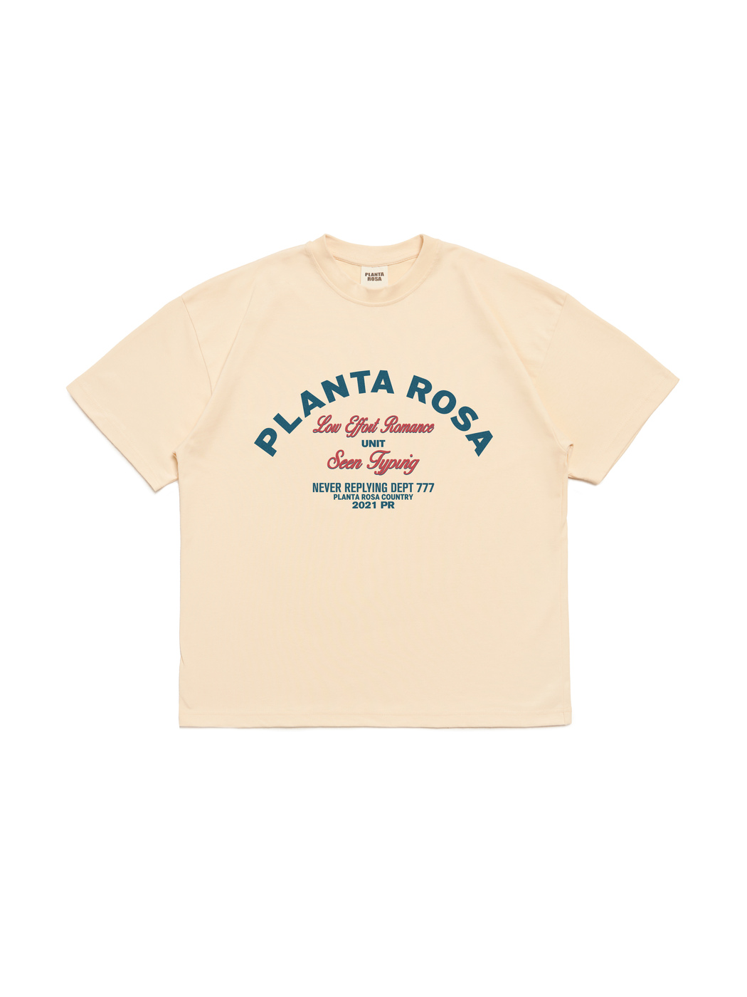 LOW-EFFORT T-SHIRT 250-SHORTBREAD VELVET