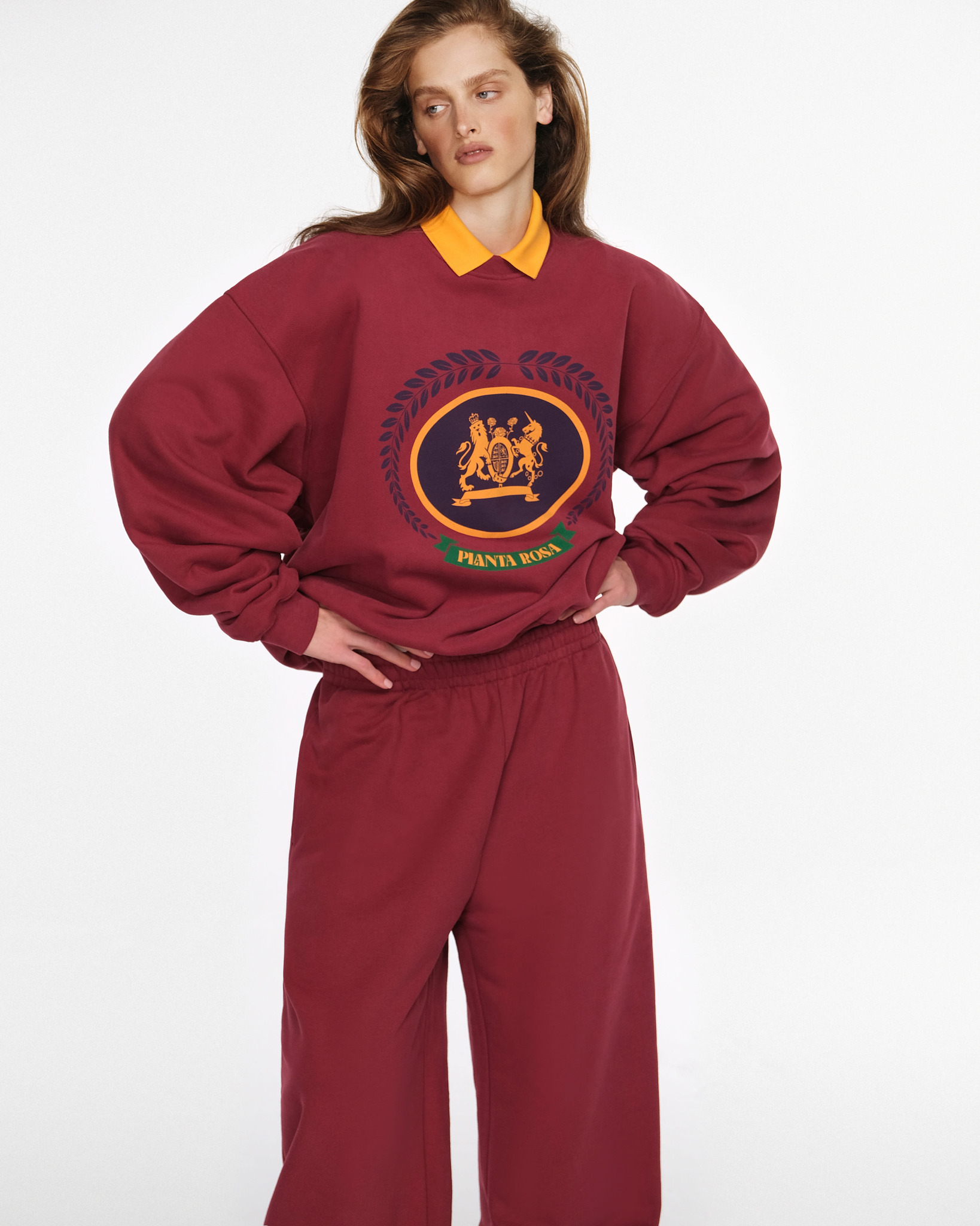 PALM ROSA SWEATSHIRT