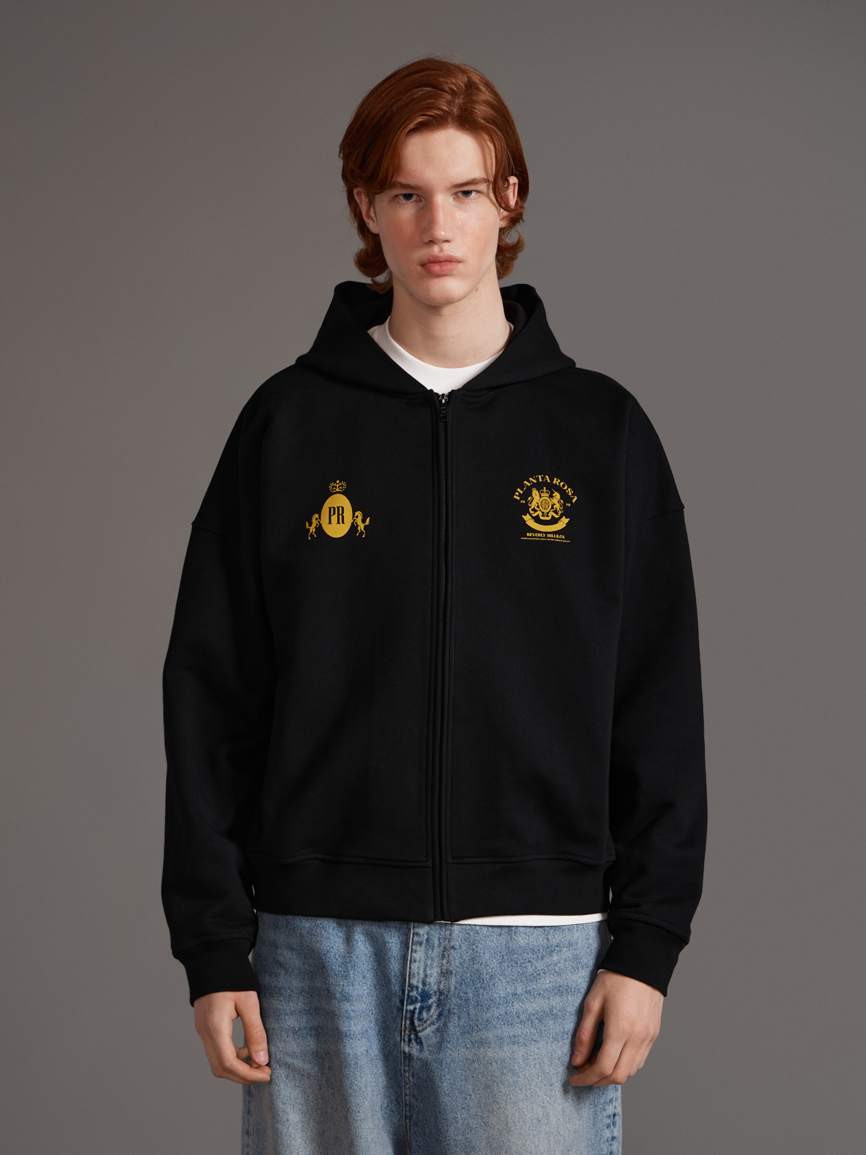 BLAZON ZIP HOODIE