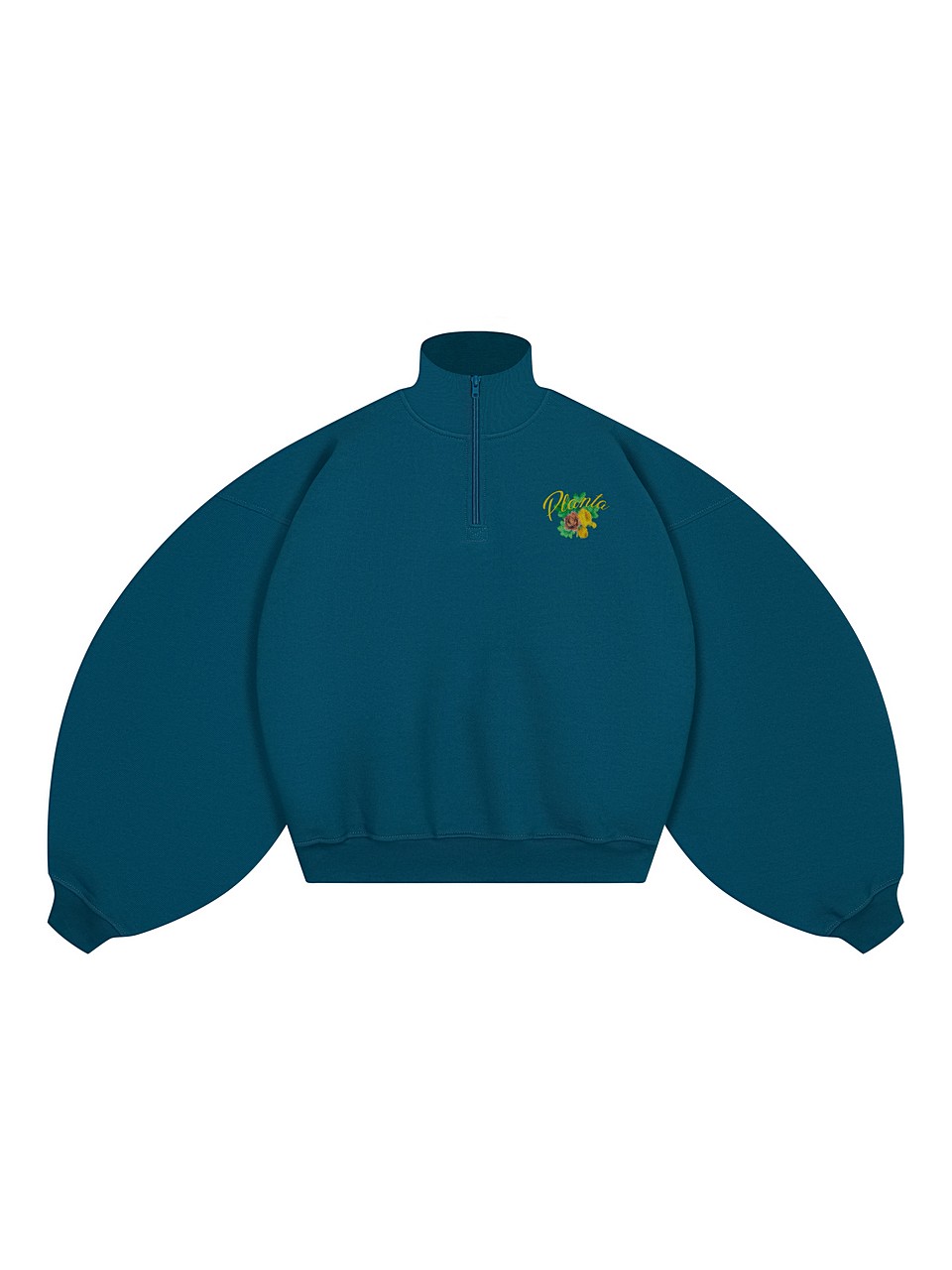 FLOWERS ANORAK 470-OCEANBLUE
