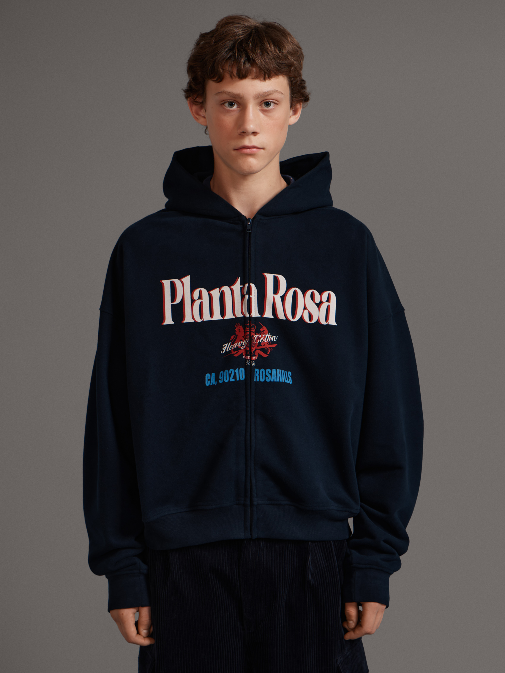 ROSA HILLS  ZIP HOODIE