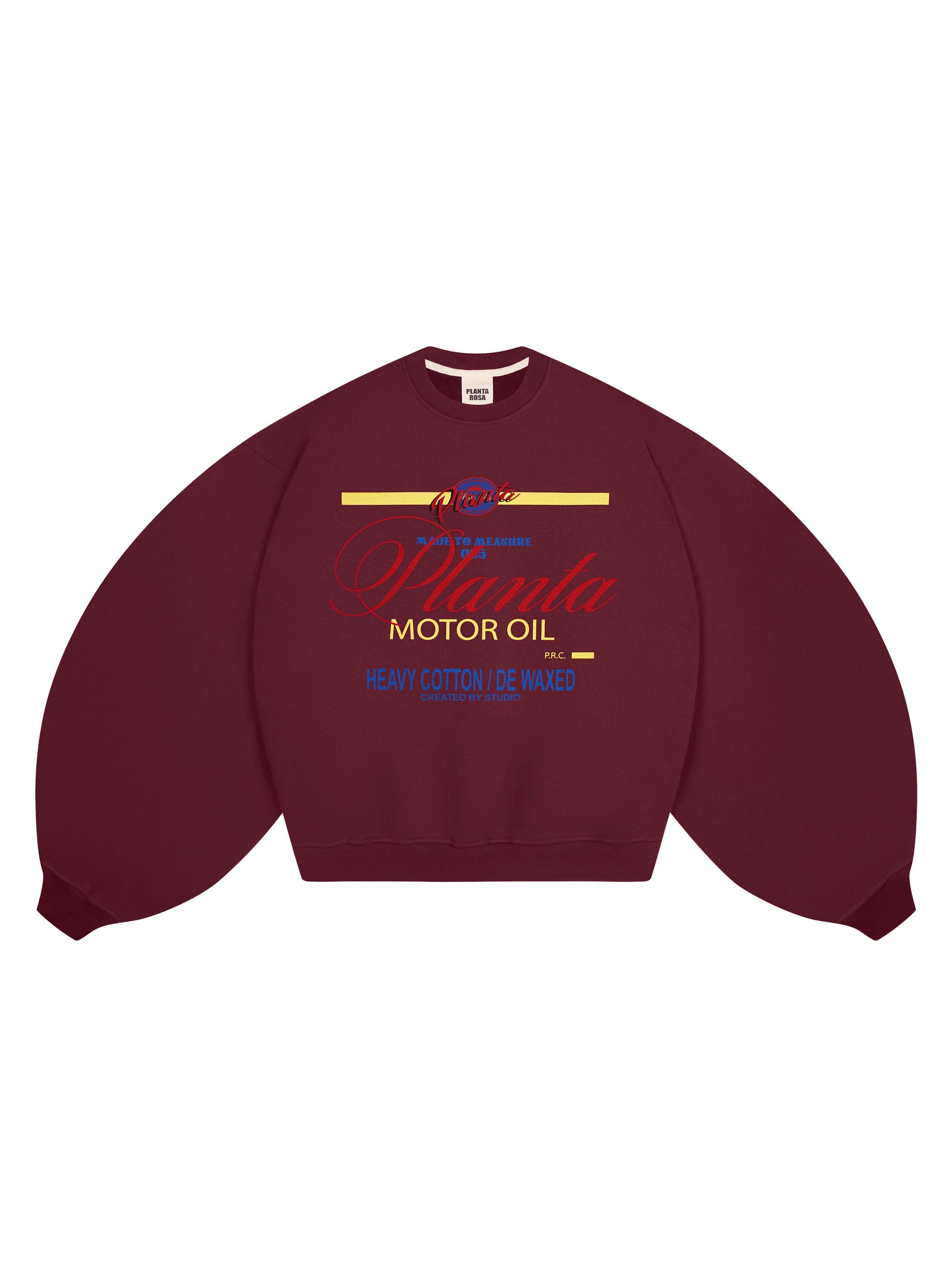 MOTOR PLANTA  SWEATSHIRT 470-WINE VELVET