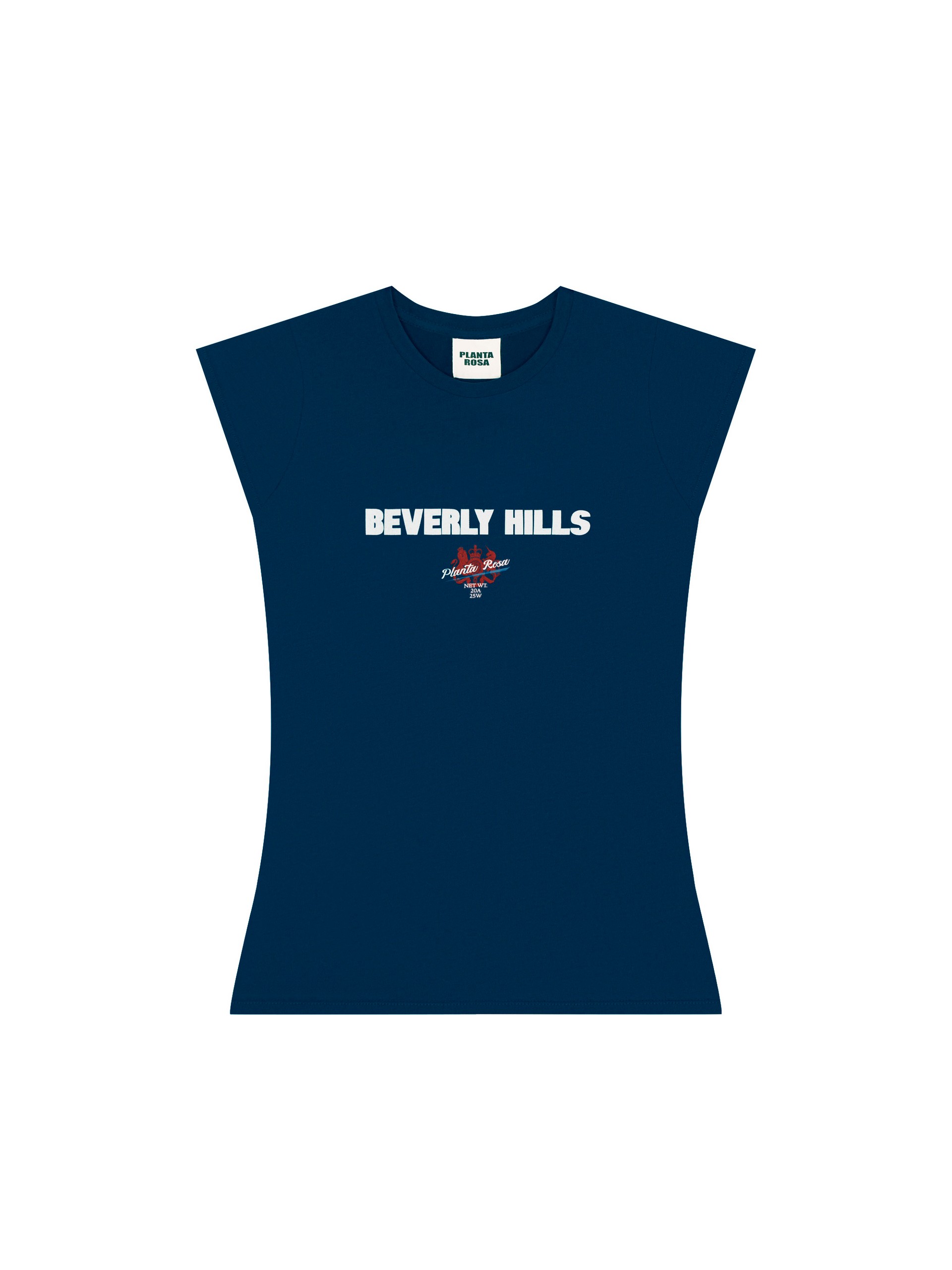 BEVERLY HILLS T-SHIRT 250 DARK BLUE