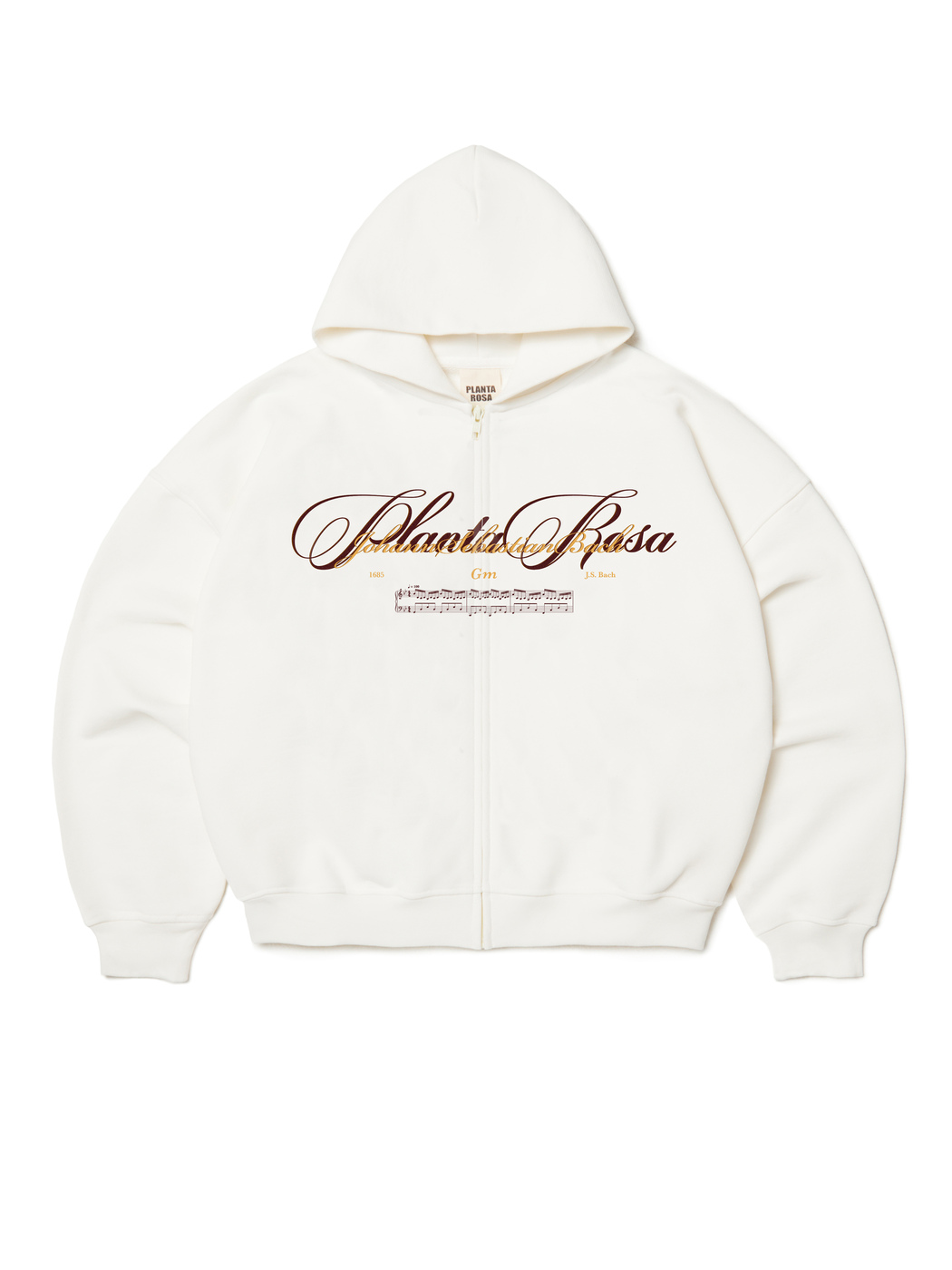 LULLABY ZIP HOODIE 470-VANILLA VELVET