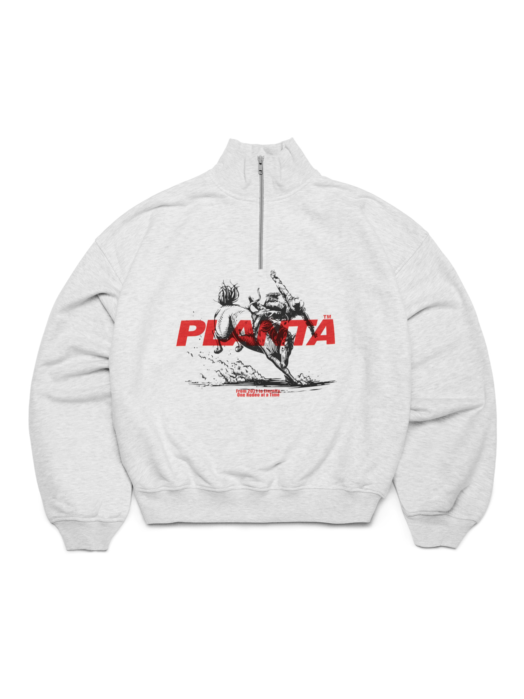 RODEO-STAMPEDE ANORAK 370-GREY VELVET 