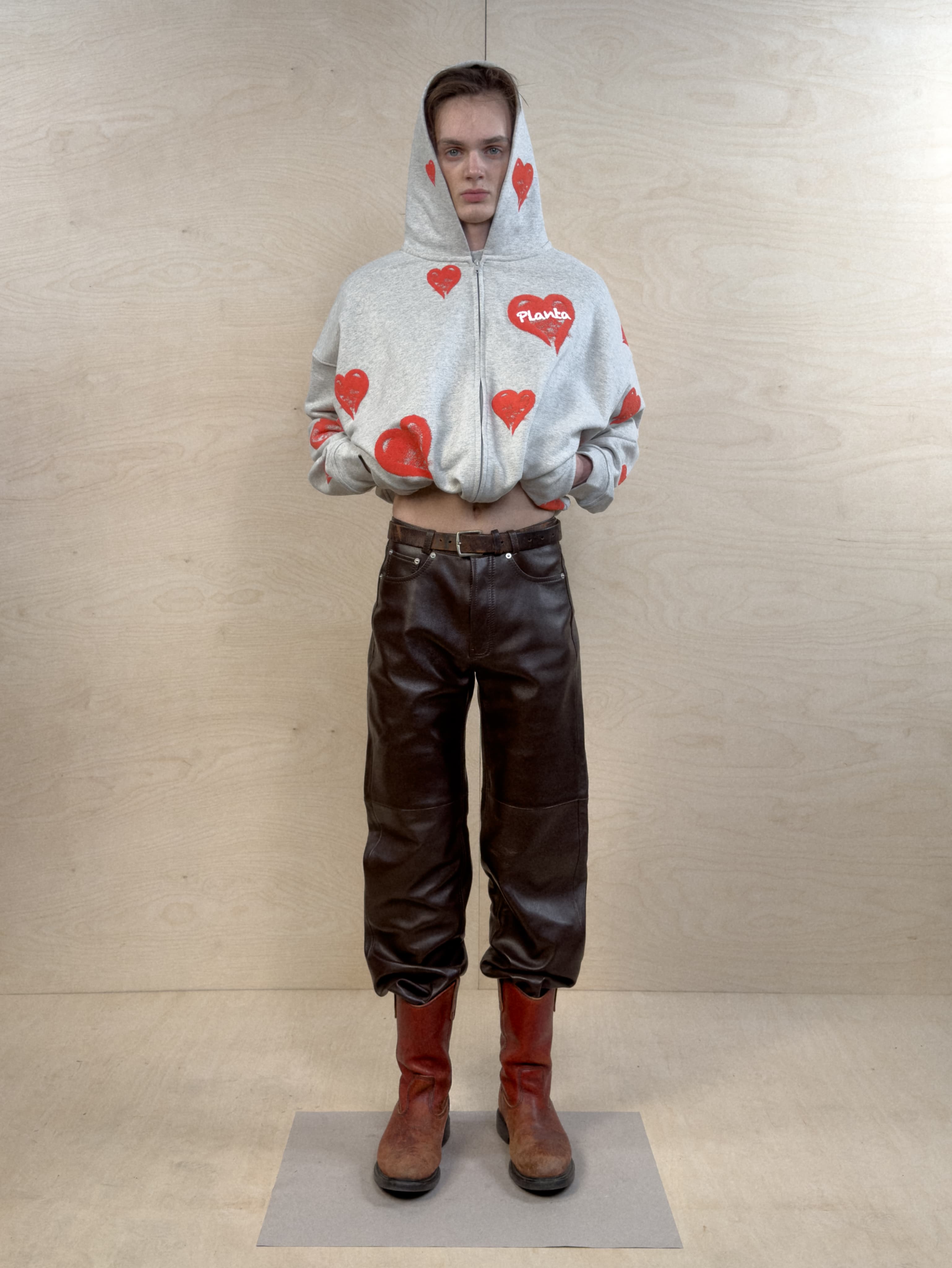 HEART-VILLE ZIP HOODIE