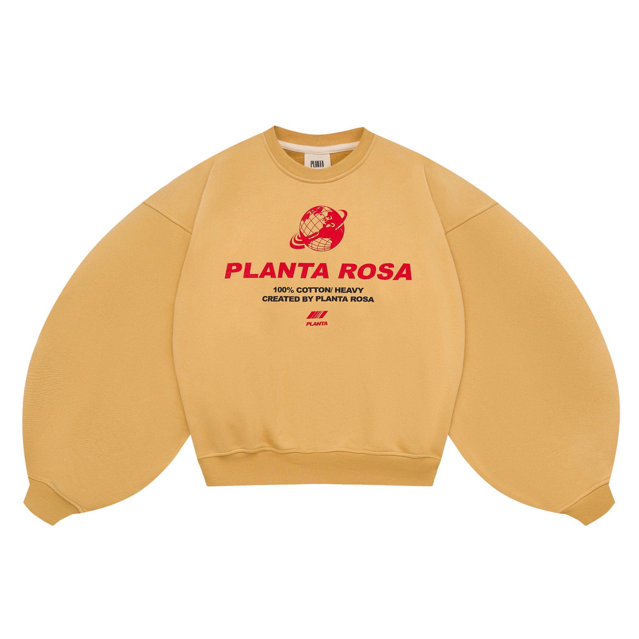 SWEAT-SHIRT PLANET 370BEIGEVELVET