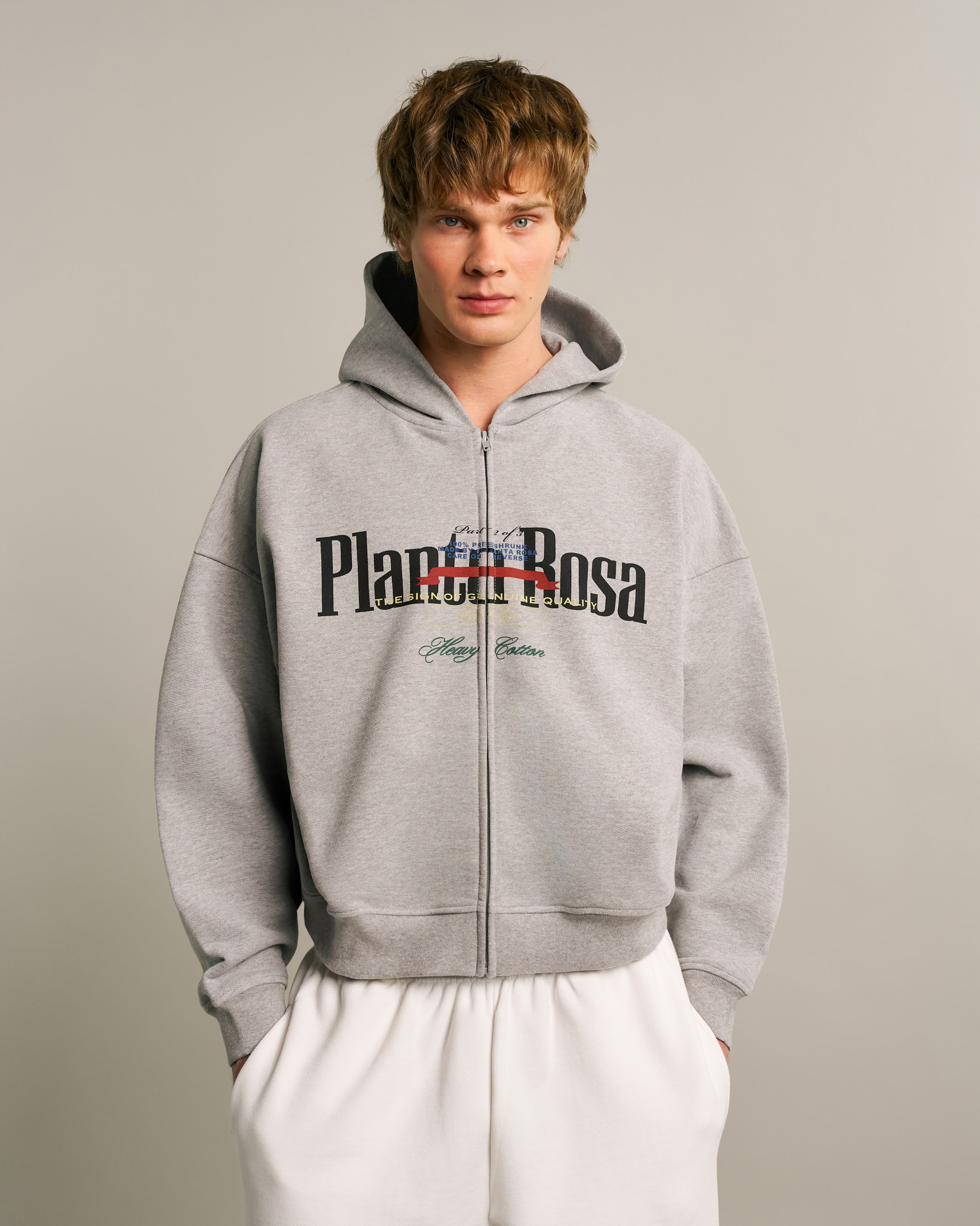 FILM-STRIP ZIP HOODIE