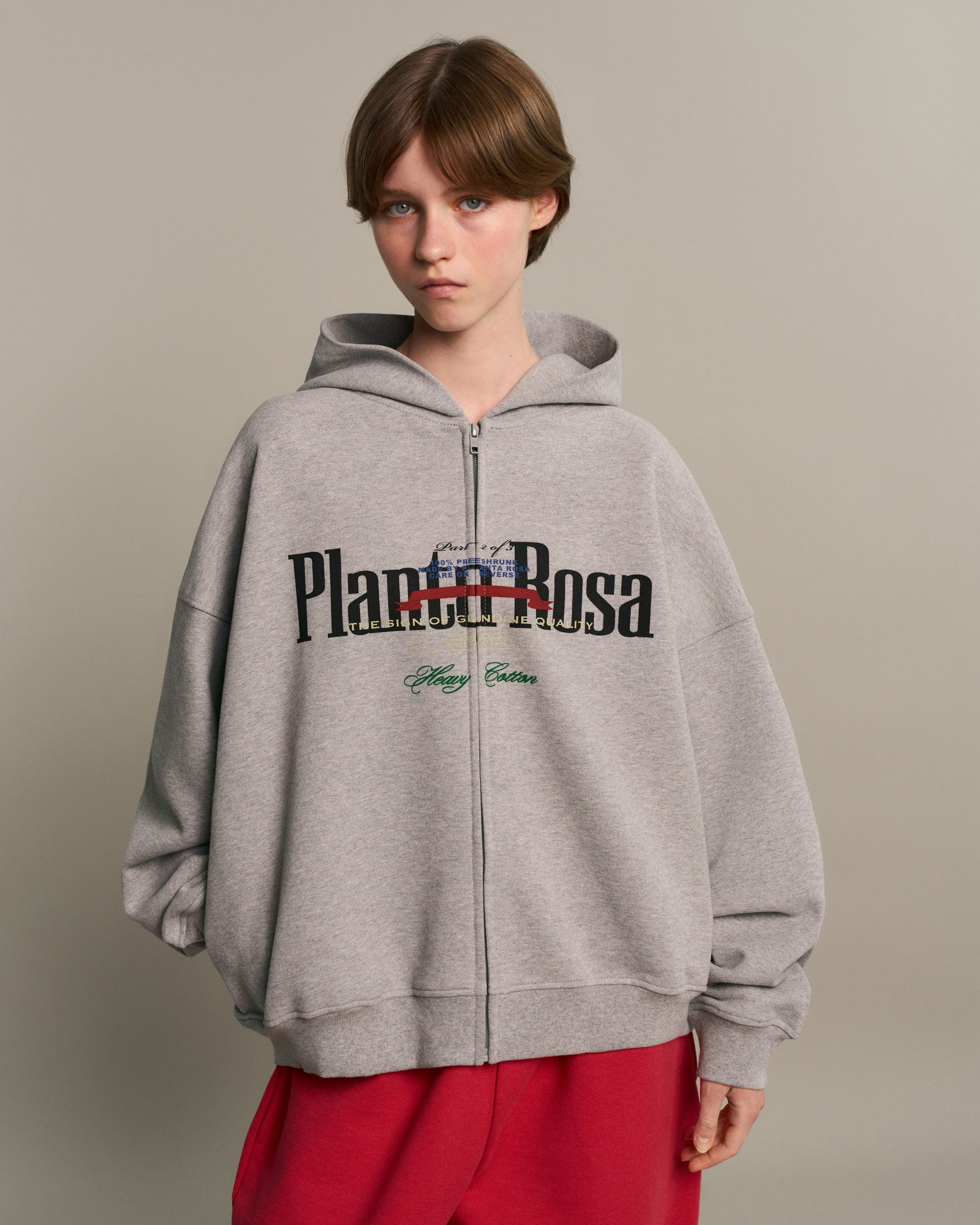 FILM-STRIP ZIP HOODIE