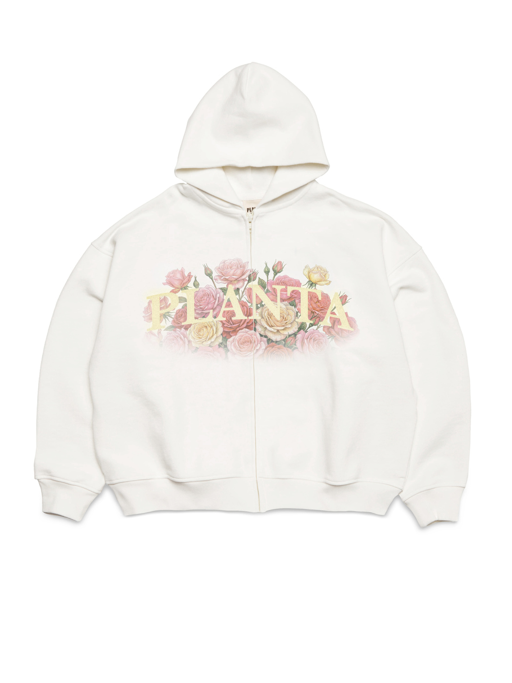 BLOSSOM  ZIP HOODIE 470-VANILLA VELVET