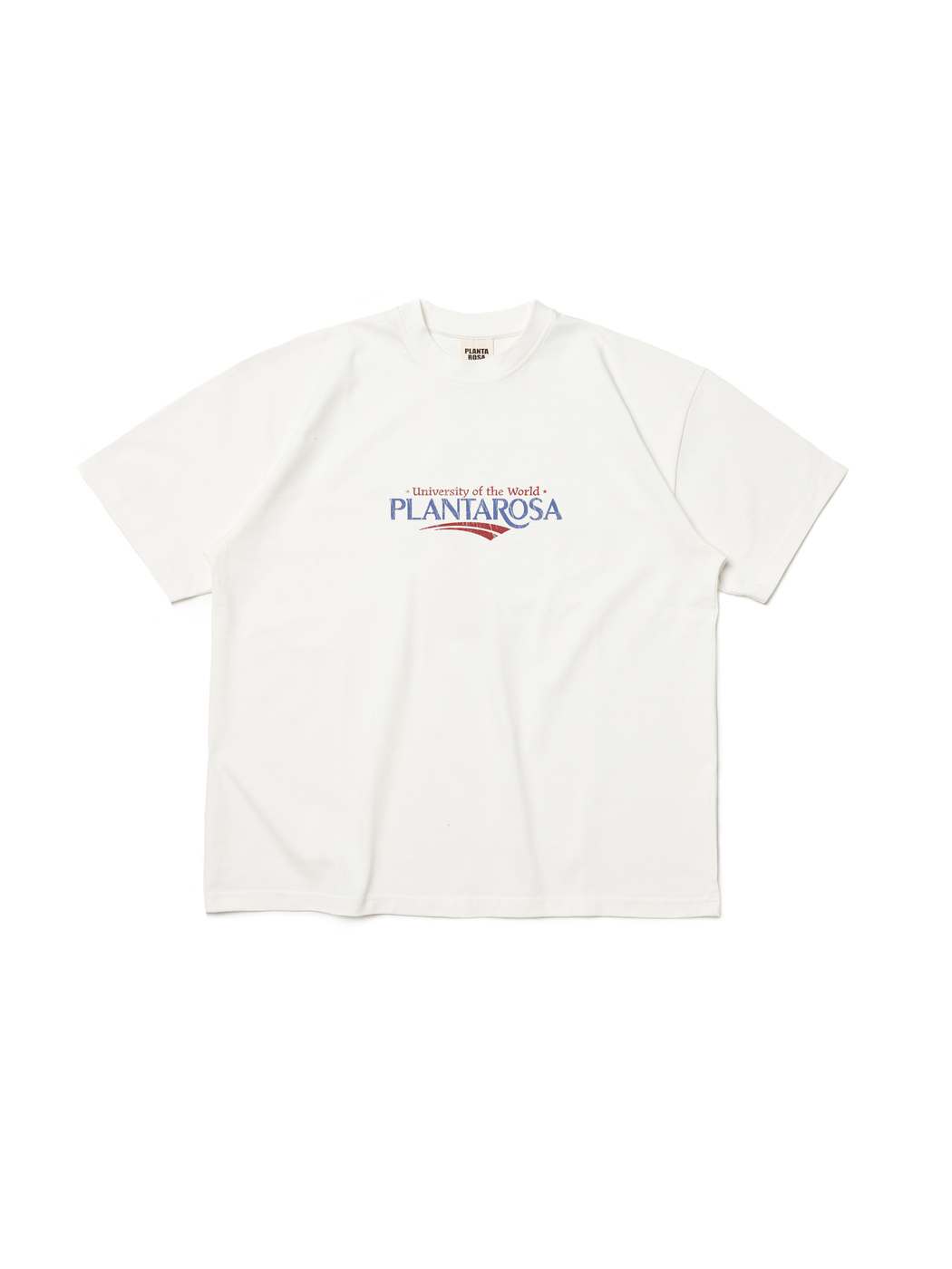 UNIVERSITY-SM T-SHIRT 220-VANILLA VELVET