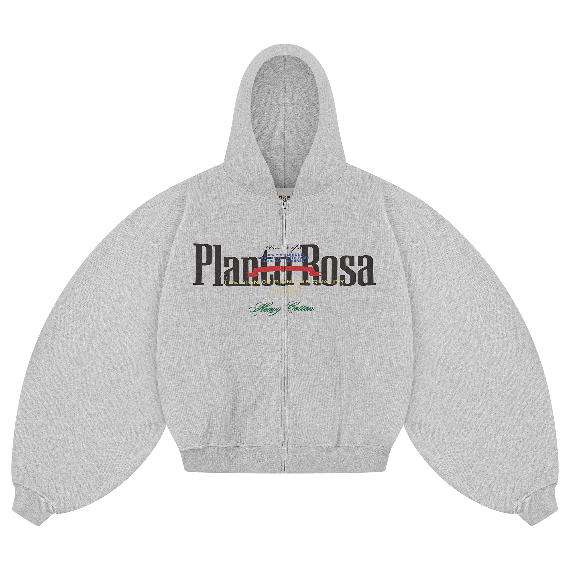 FILM-STRIP ZIP HOODIE