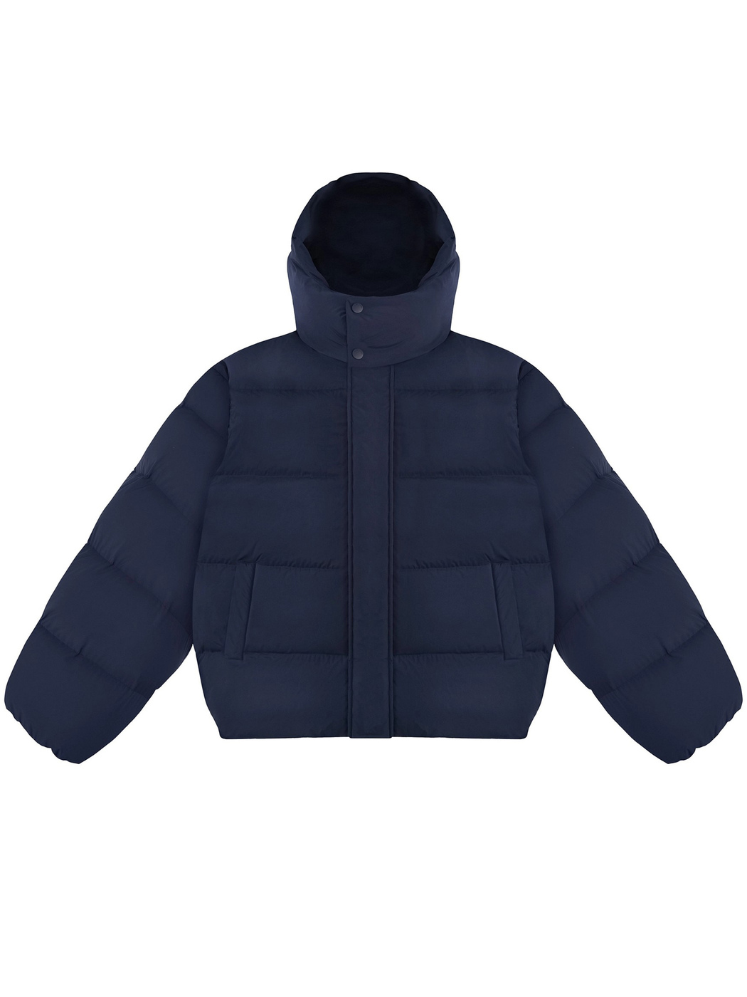 DOWN JACKET LONG - BLUE NAVY
