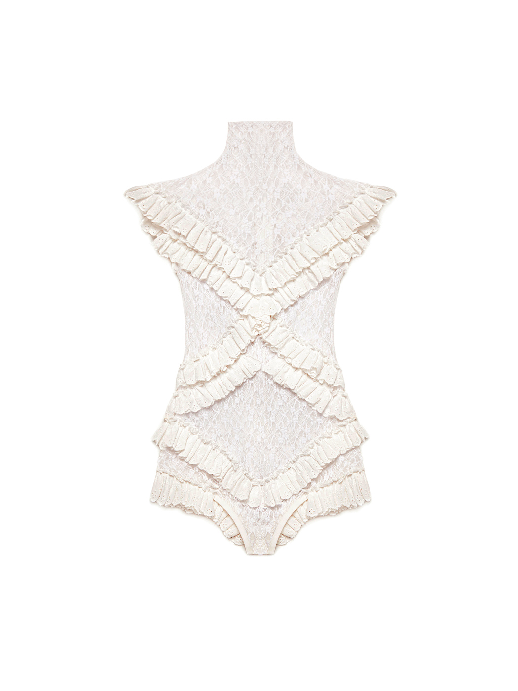 BODY GUIPURE WHITE
