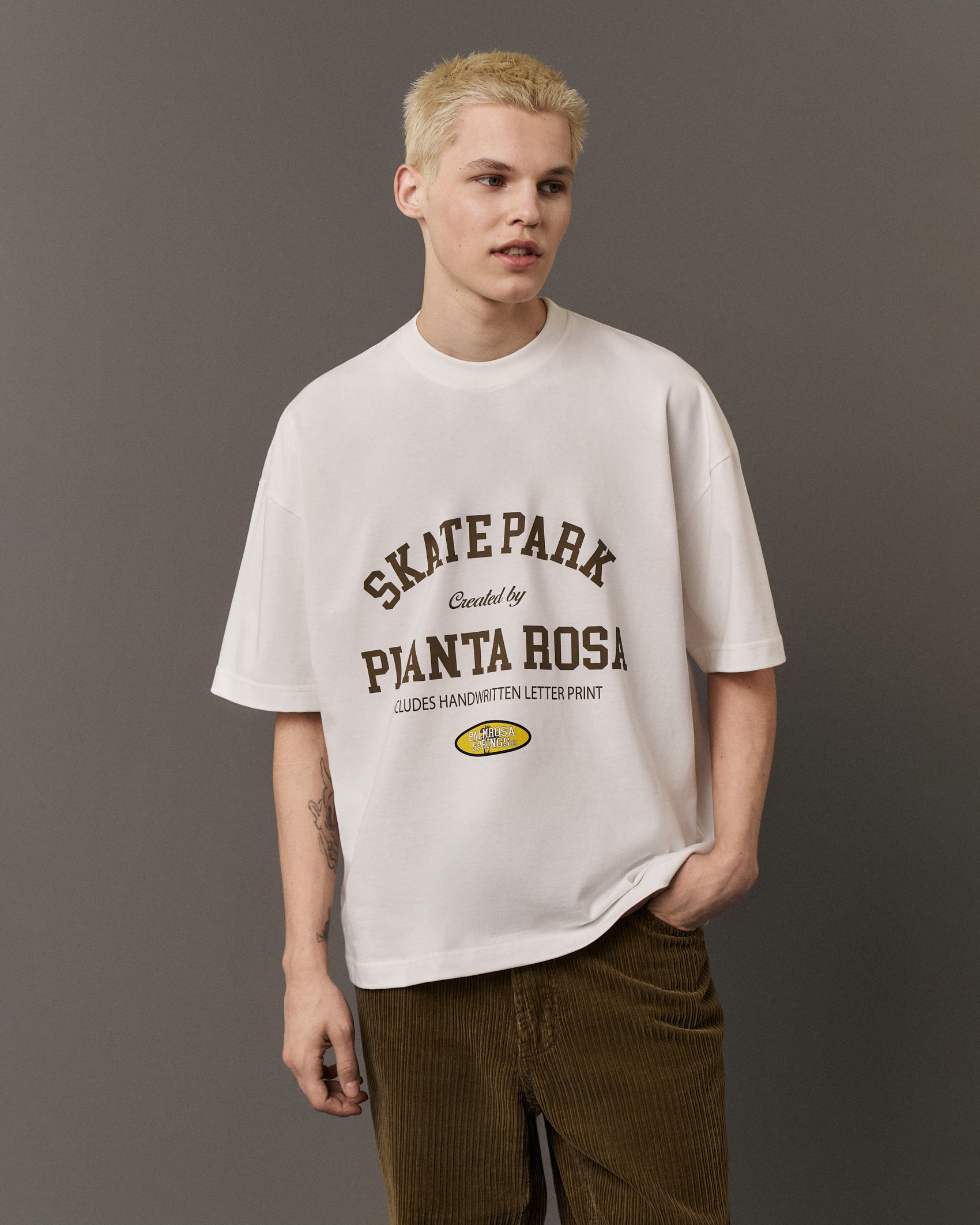SKATE-BROWN T-SHIRT