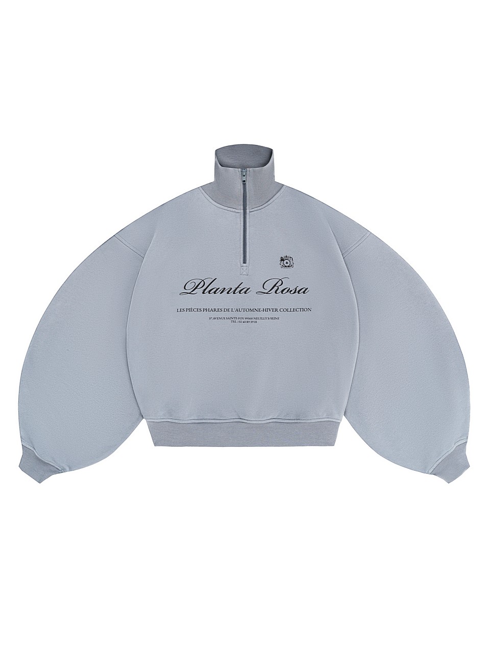 LES PIECES ANORAK 370GRIS FONCÉVELVET