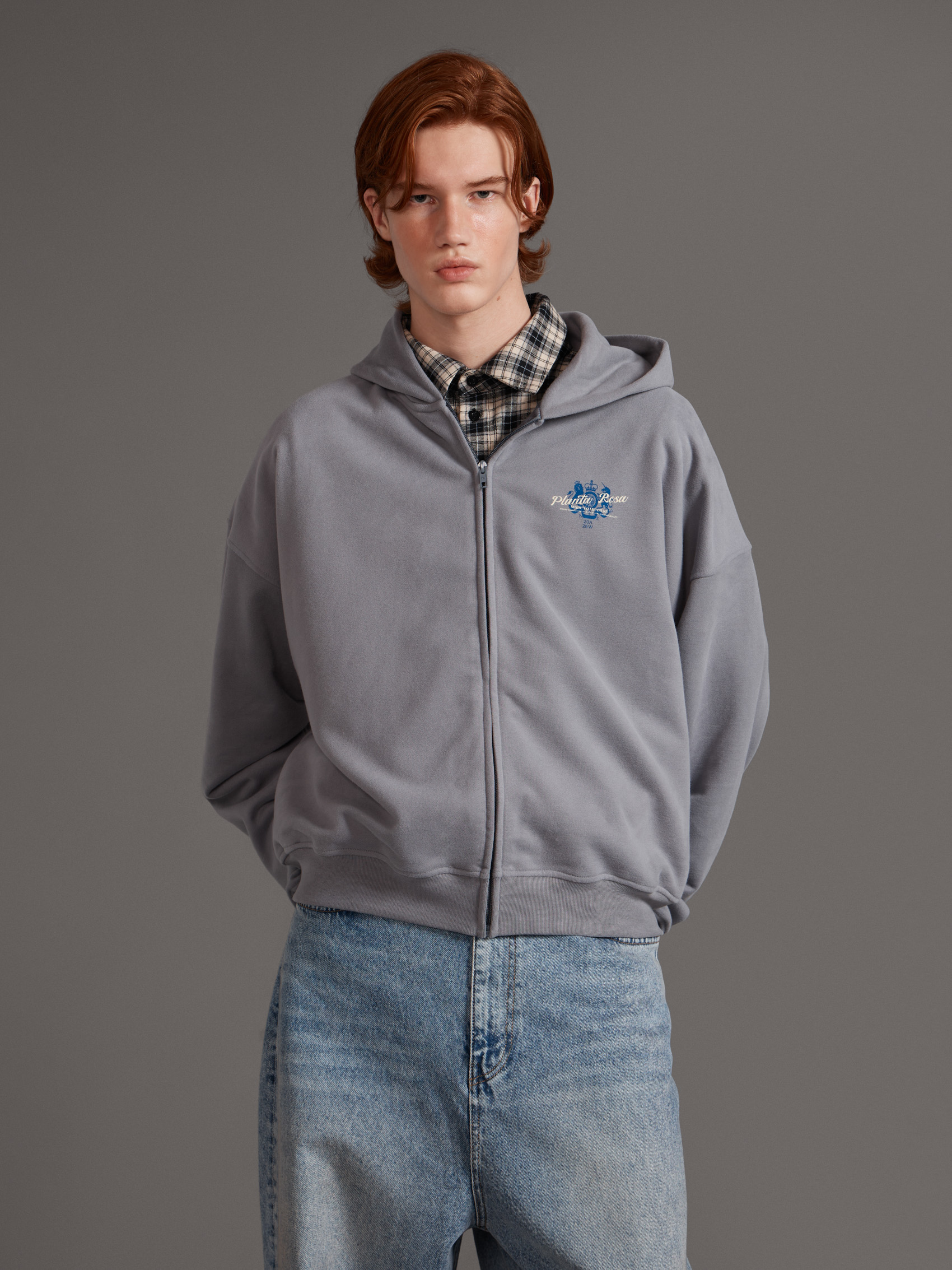 HEART-LULLABY  ZIP HOODIE