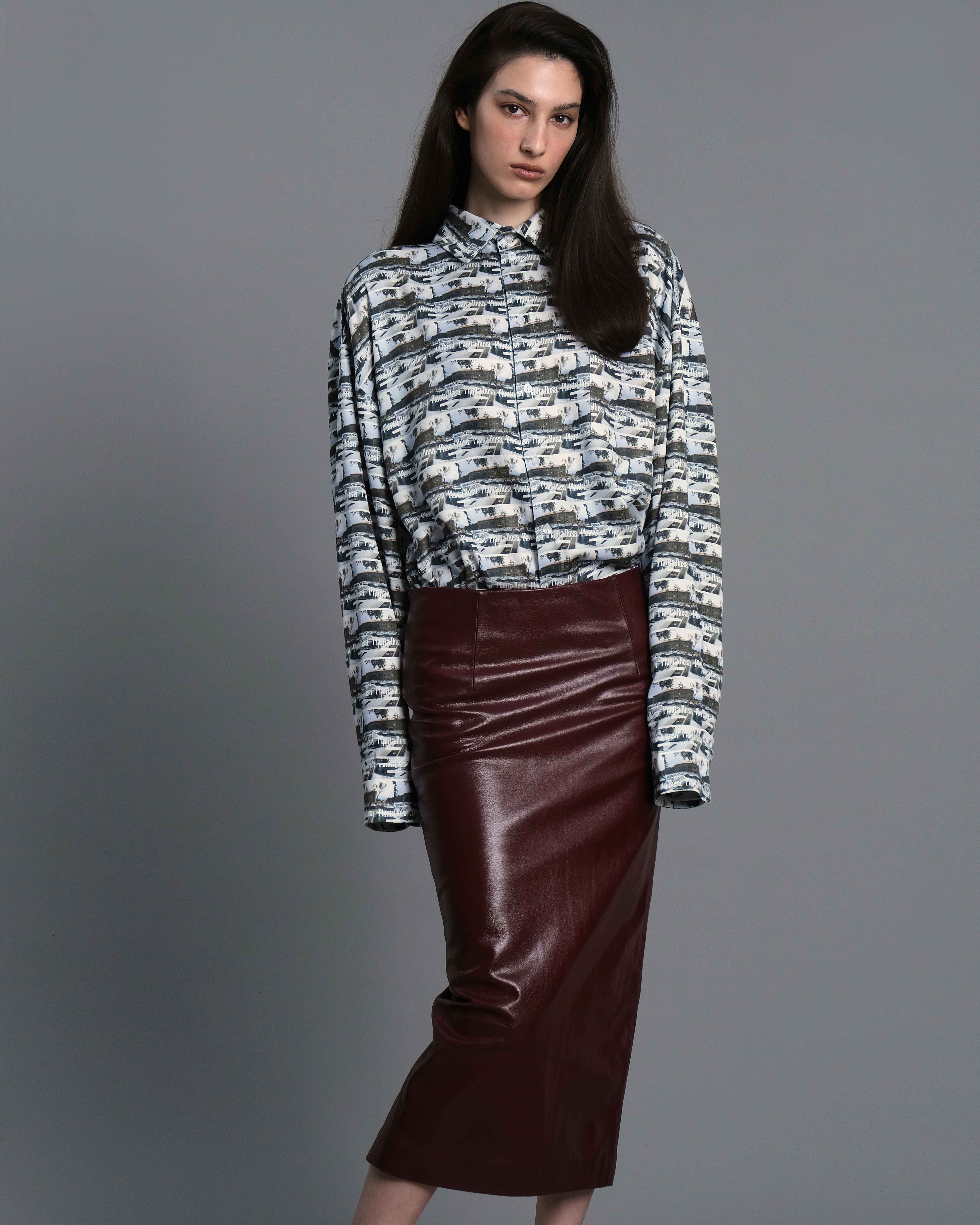 LEATHER SKIRT