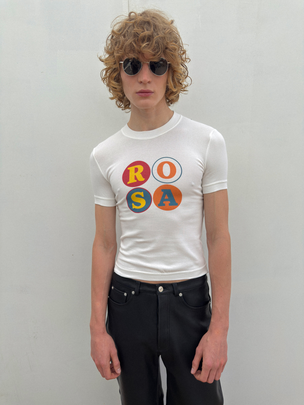 SLIM FIT ROUND T-SHIRT
