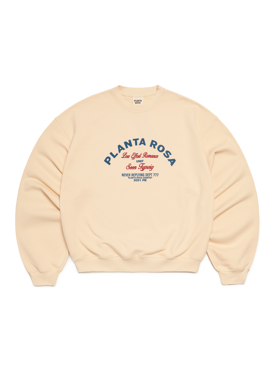 LOW-EFFORT SWEATSHIRT 400-SHORTBREAD VELVET