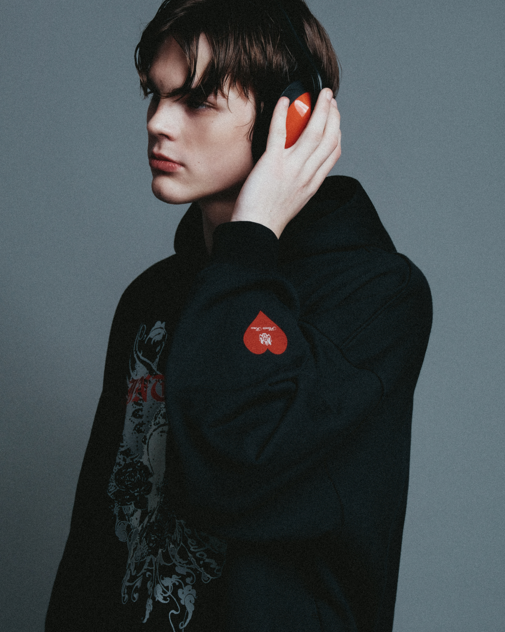 HEARTS ROSA ZIP HOODIE 