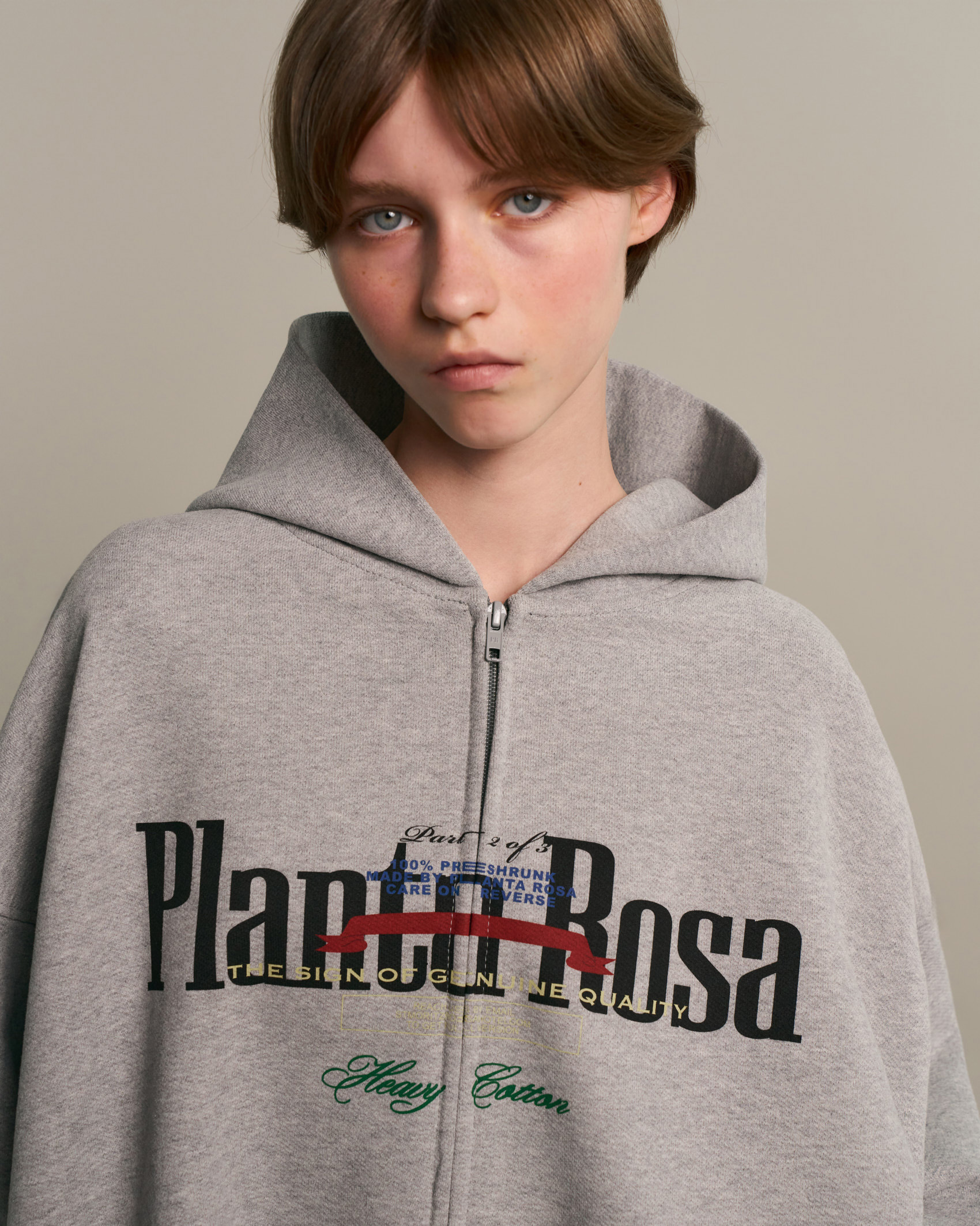 FILM-STRIP ZIP HOODIE