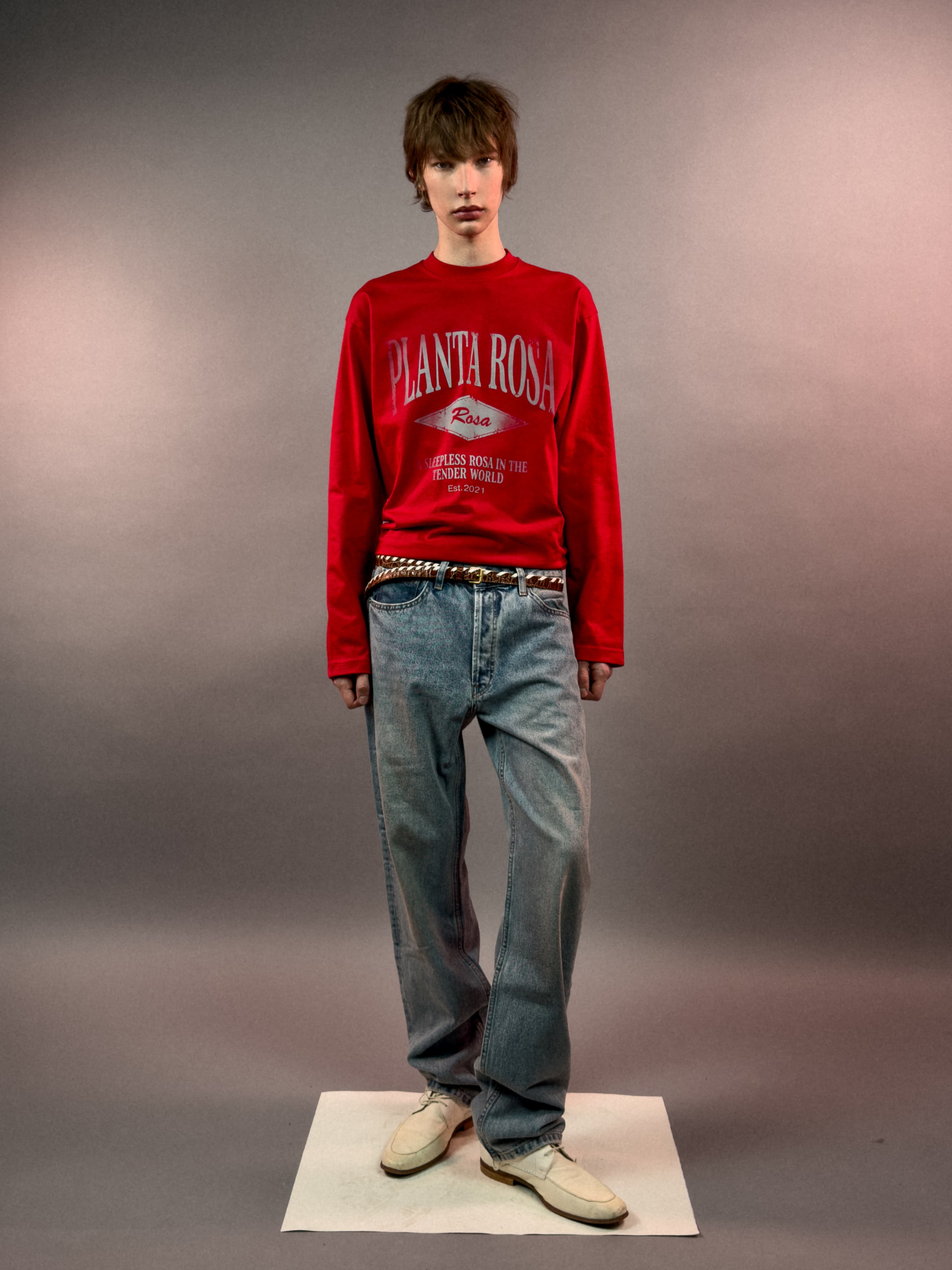 TENDER-CRIMSON LONG SLEEVE