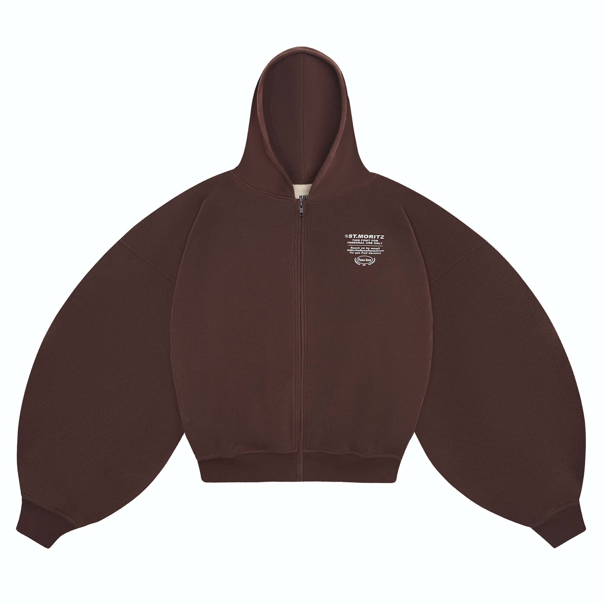 SWEAT À CAPUCHE ZIPPÉ ST.MORITZ