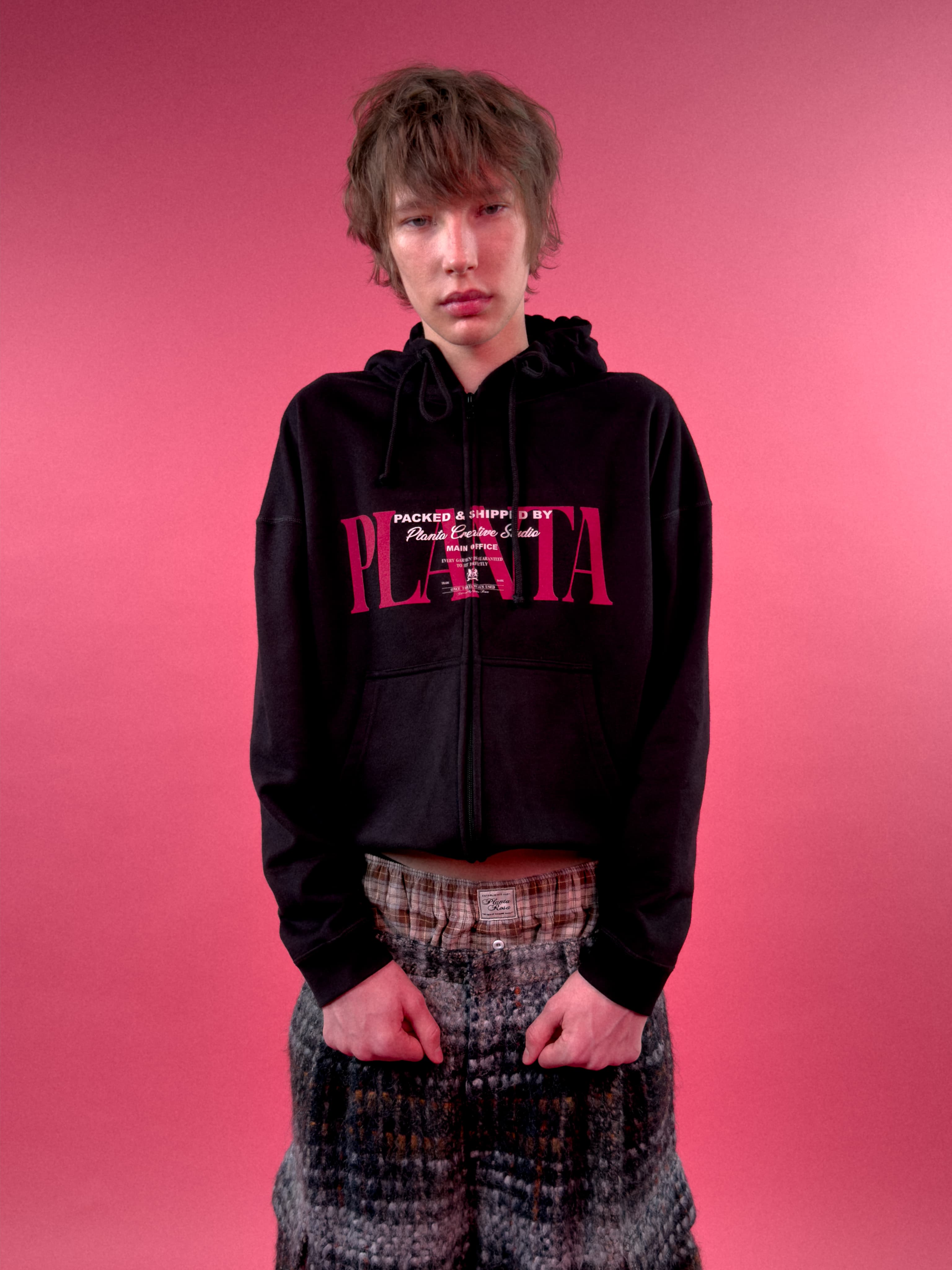 EPIPHANY-RED ZIP HOODIE