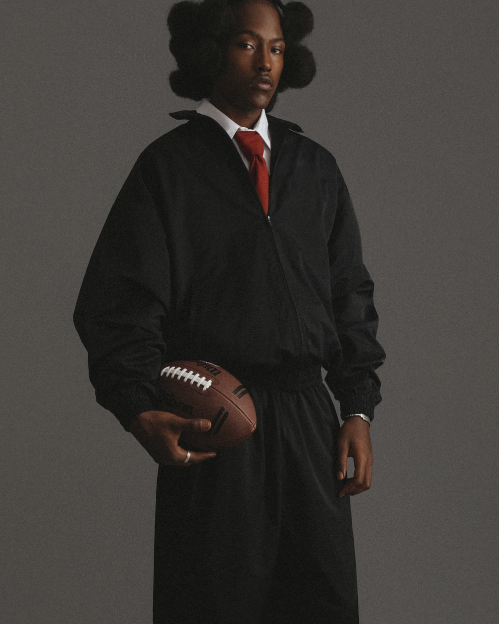 TRACK JACKET PUFFER